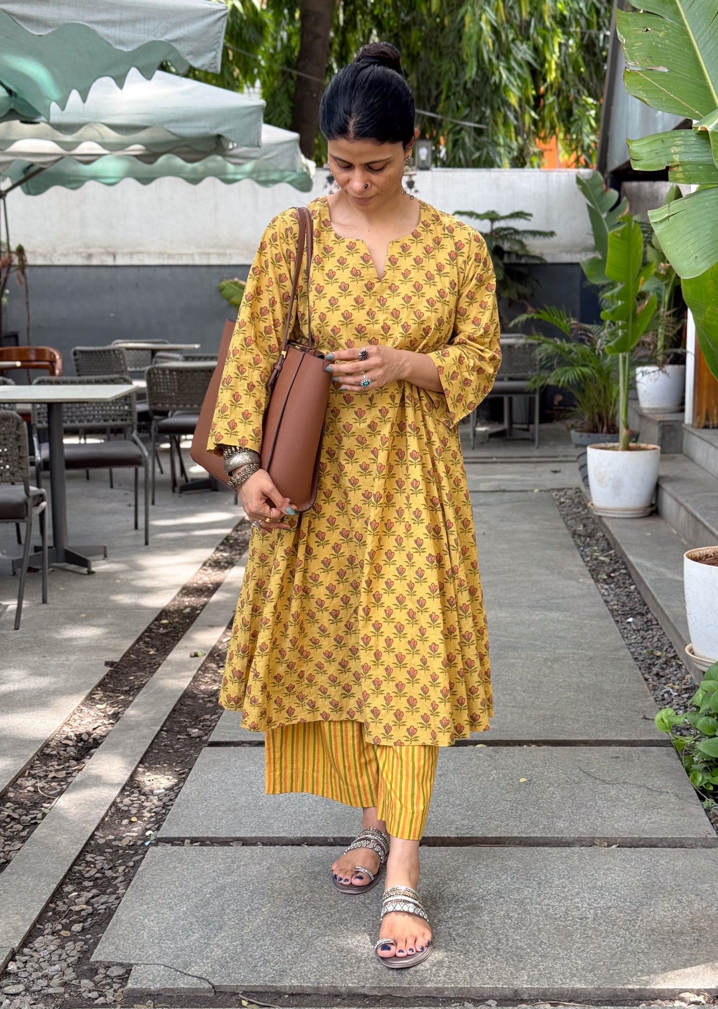 Handblock Printed Handloom Cotton Pant