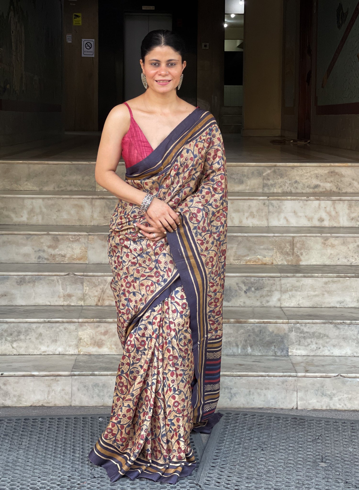 Chhapai - Handblock Printed Saree