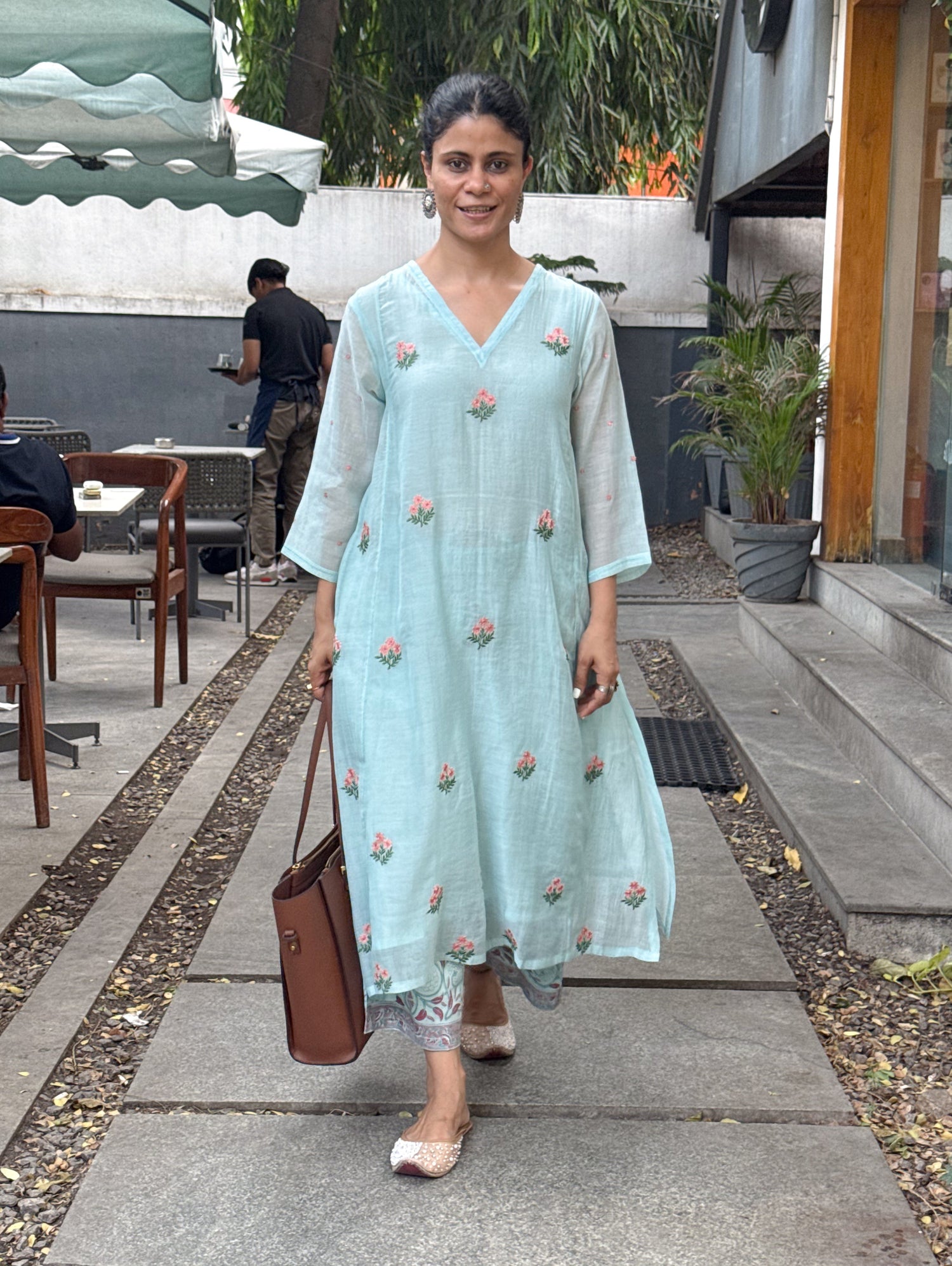 Champa Collection - Handembroidered Kurta