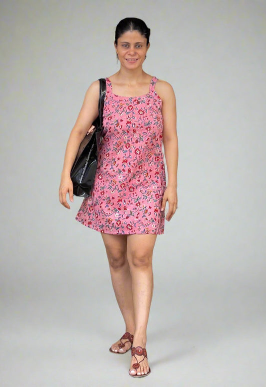 Block Printed Cotton Dress