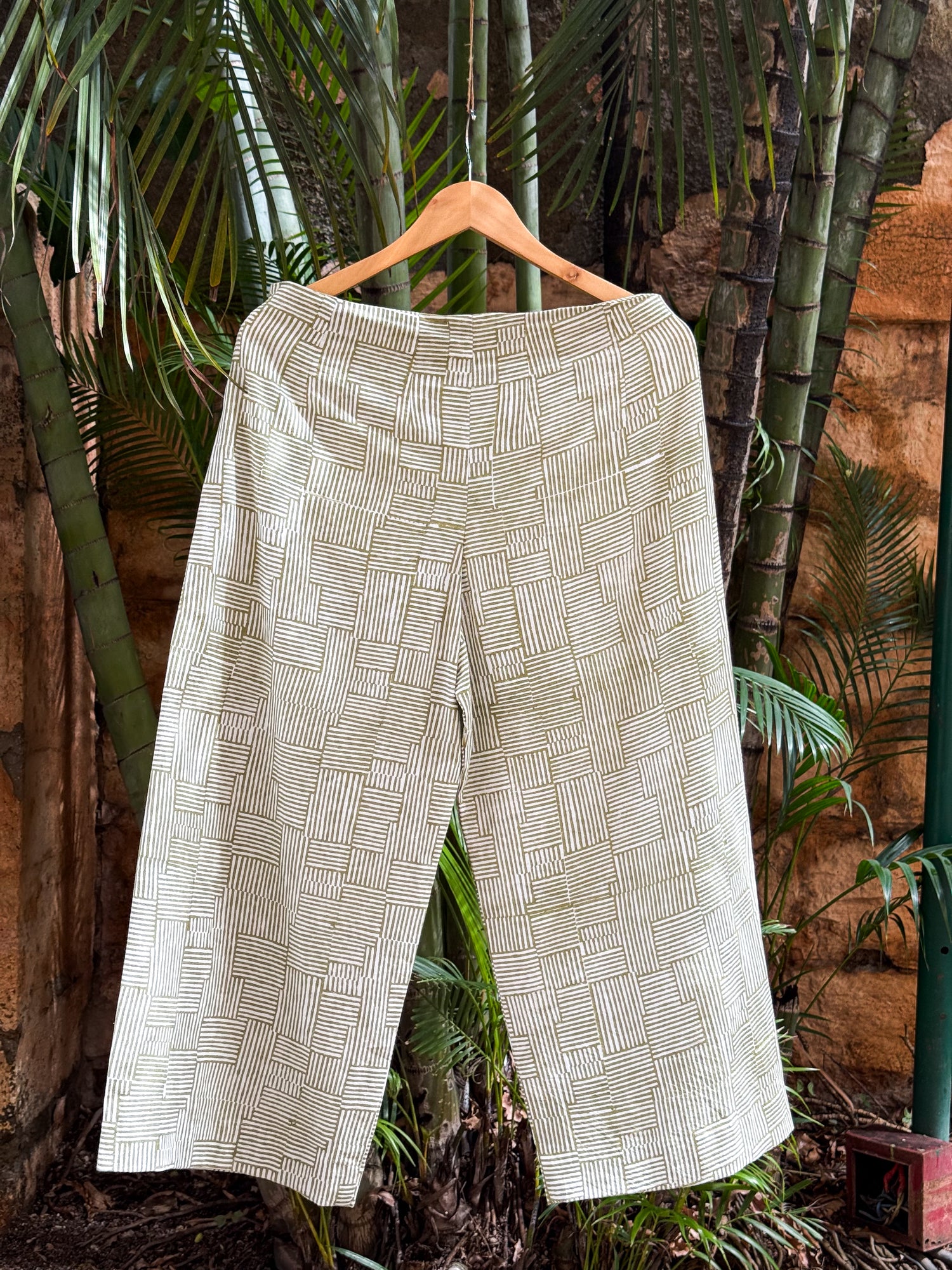 Handblock Printed Handloom Cotton Pant