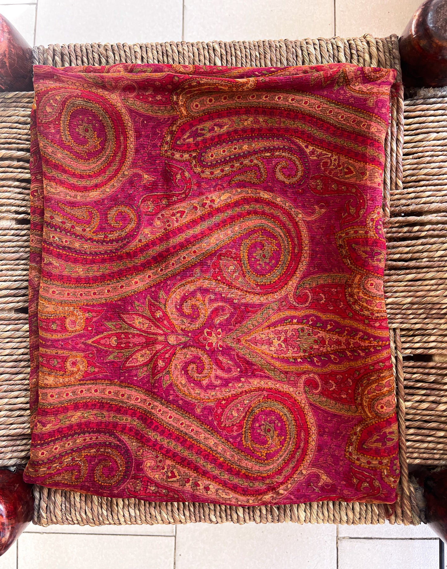 Hand Block Printed  Kota Silk Saree.