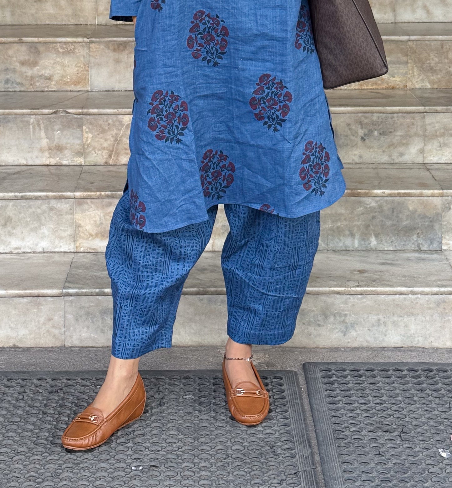 Handloom Linen By Linen Handblock Printed pant