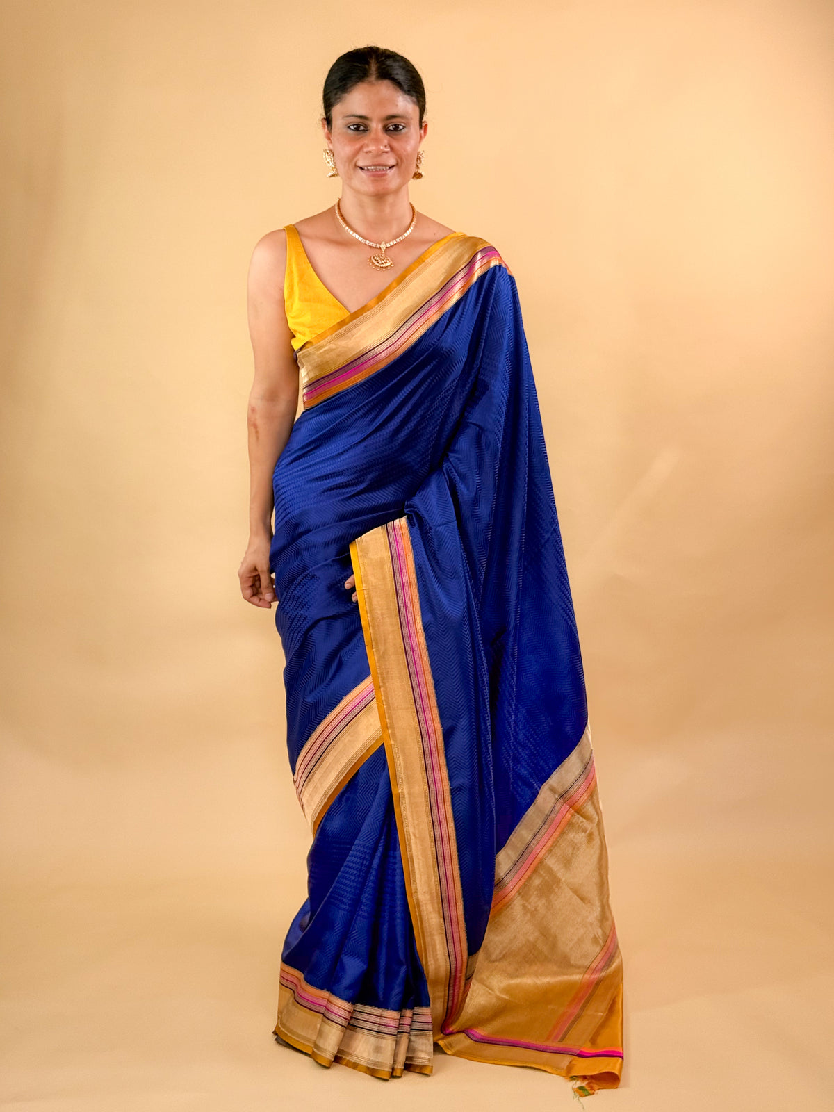 Handwoven  Tanchui Kadwa Katan Silk Banarasi Saree