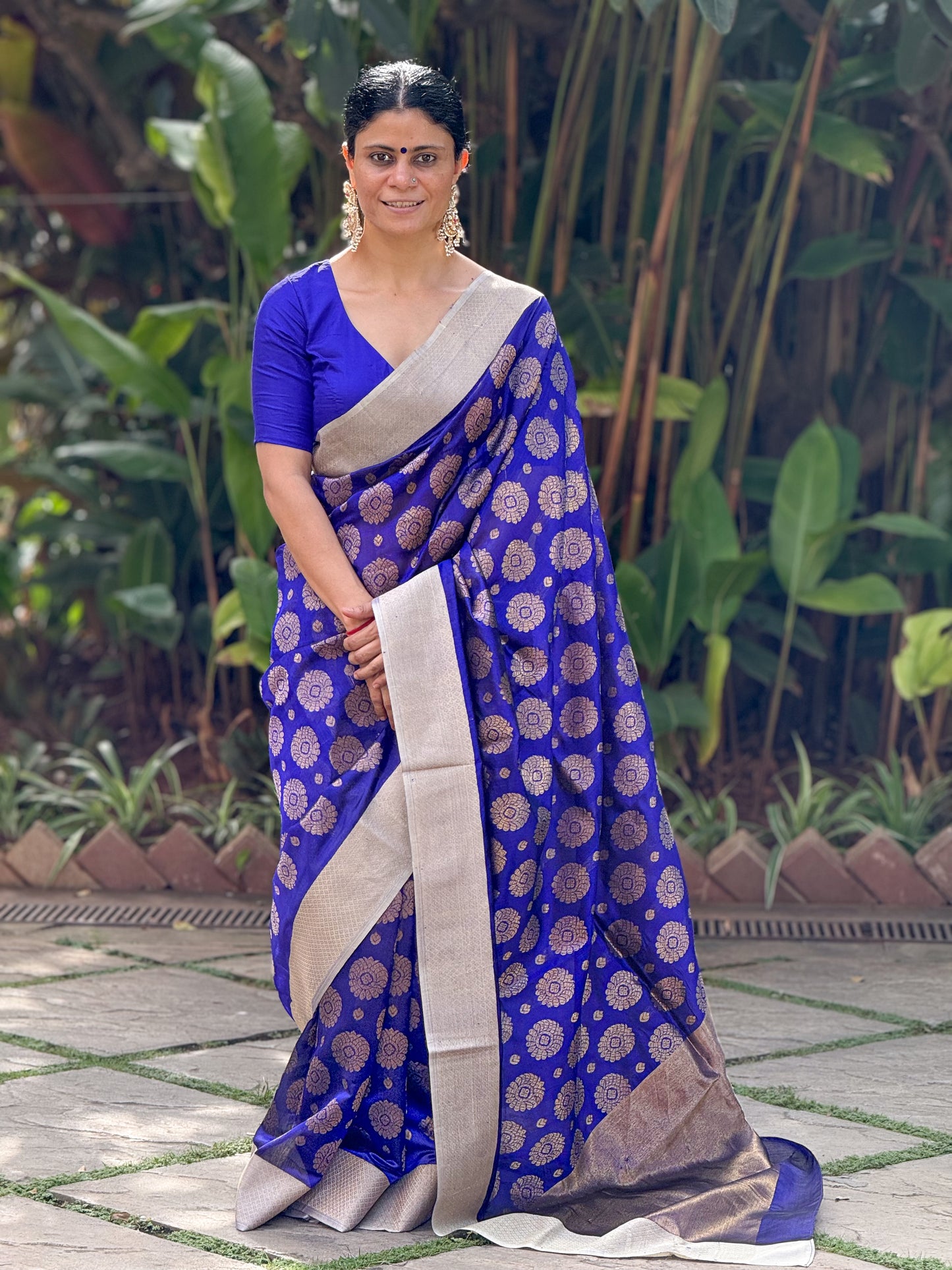 Handloom Chanderi Pattu Silk Saree
