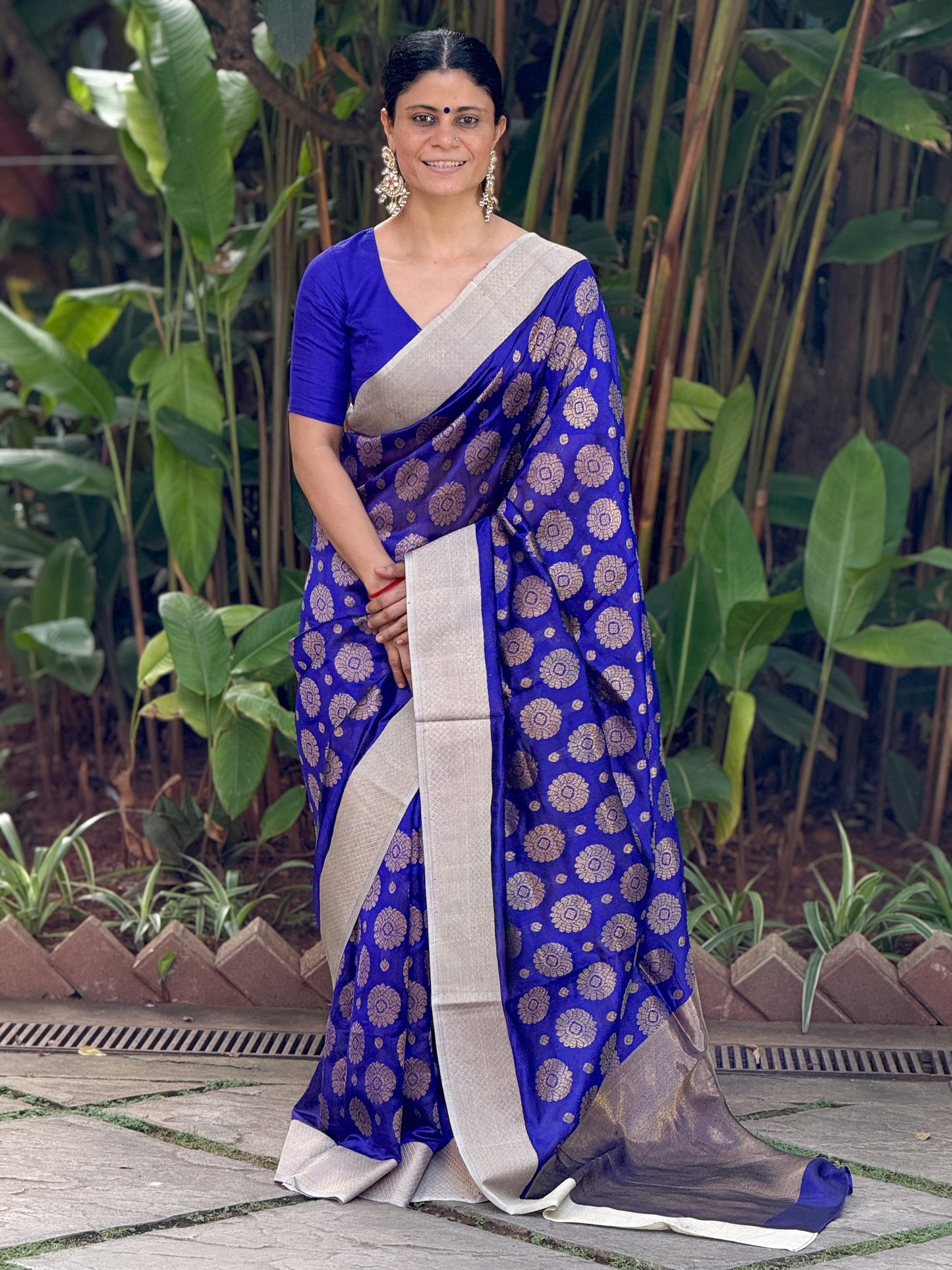 Handloom Chanderi Pattu Silk Saree