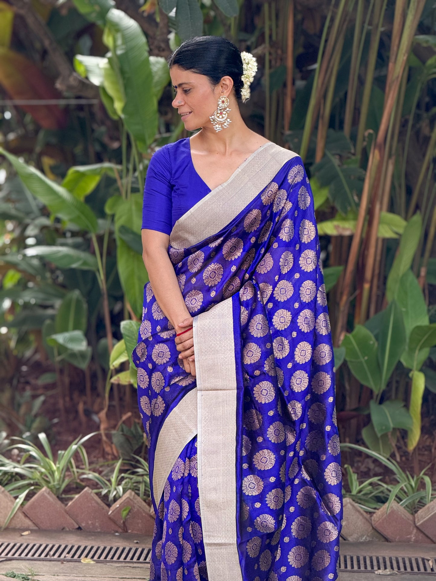 Handloom Chanderi Pattu Silk Saree