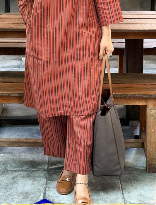 Handloom Linen By Linen Handblock Printed Pant