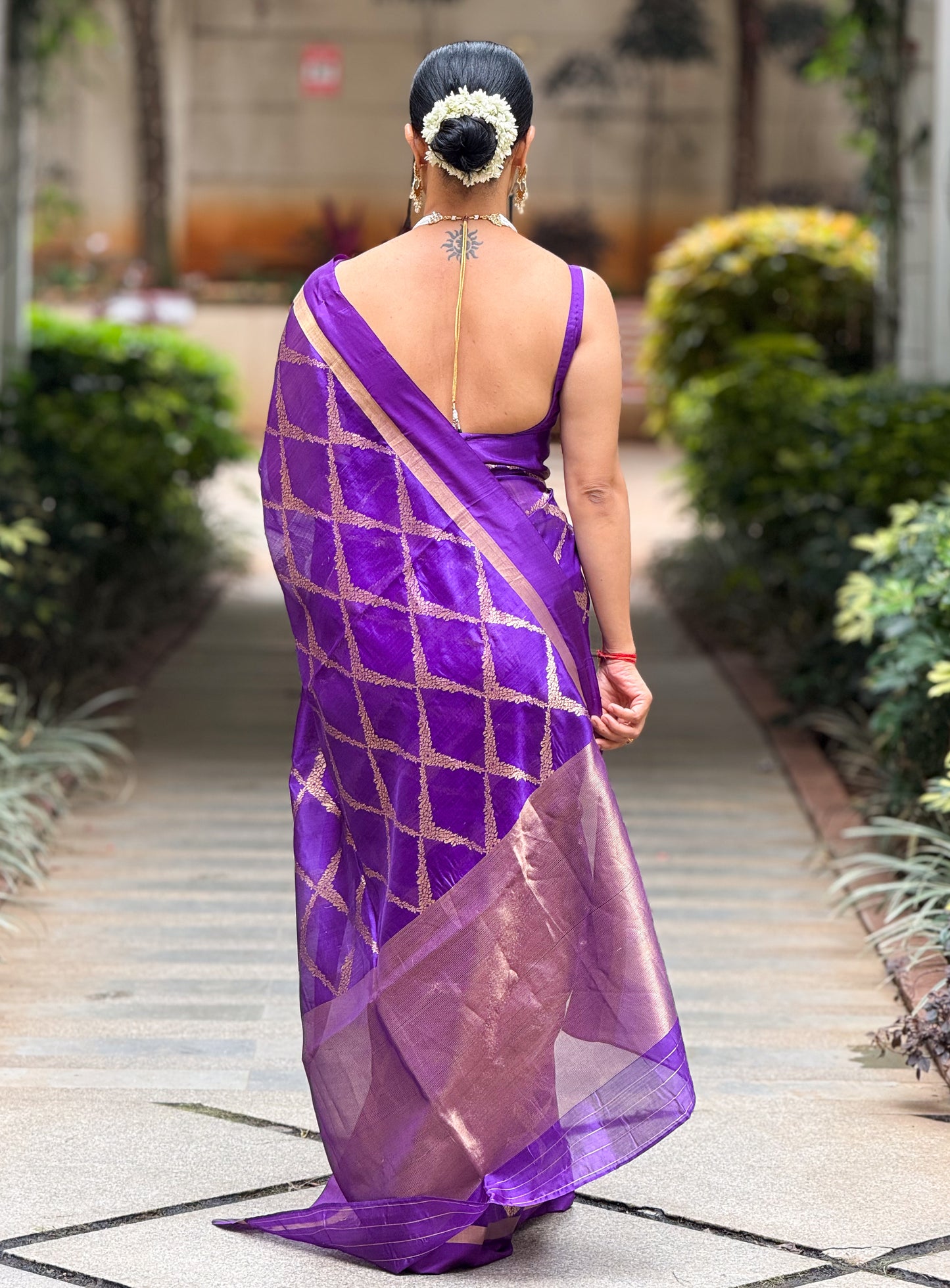 Handloom Chanderi Pattu Silk Saree