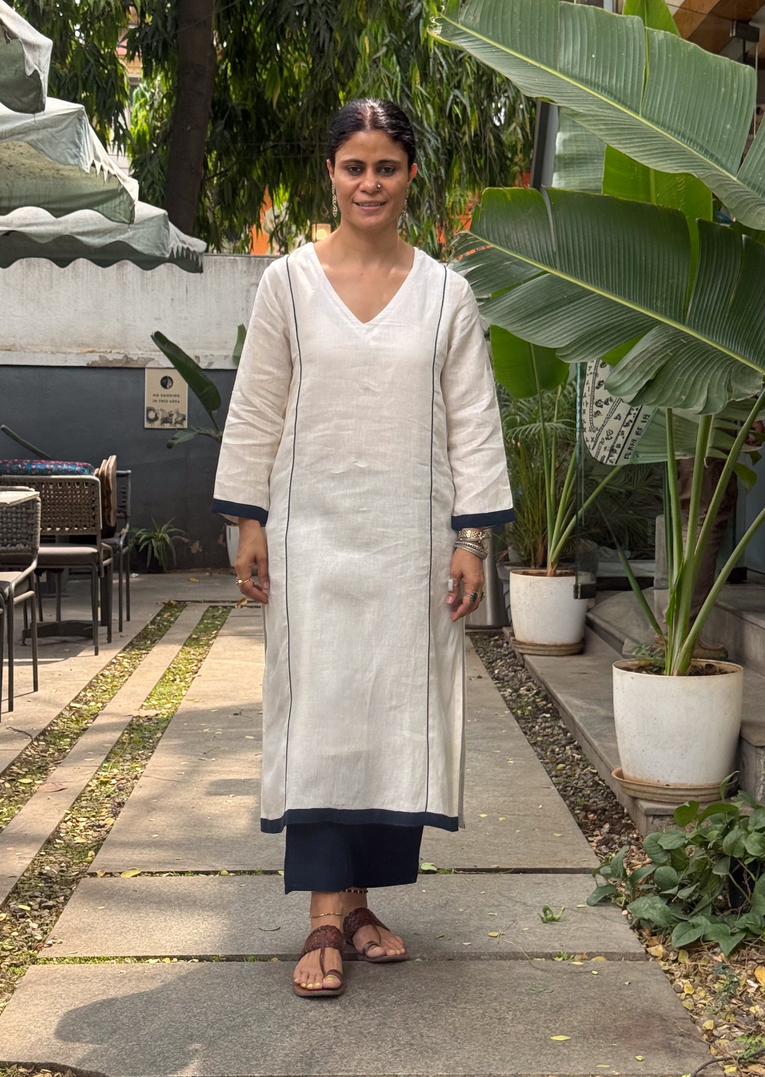 Handloom Linen By Linen Kurta (Copy)