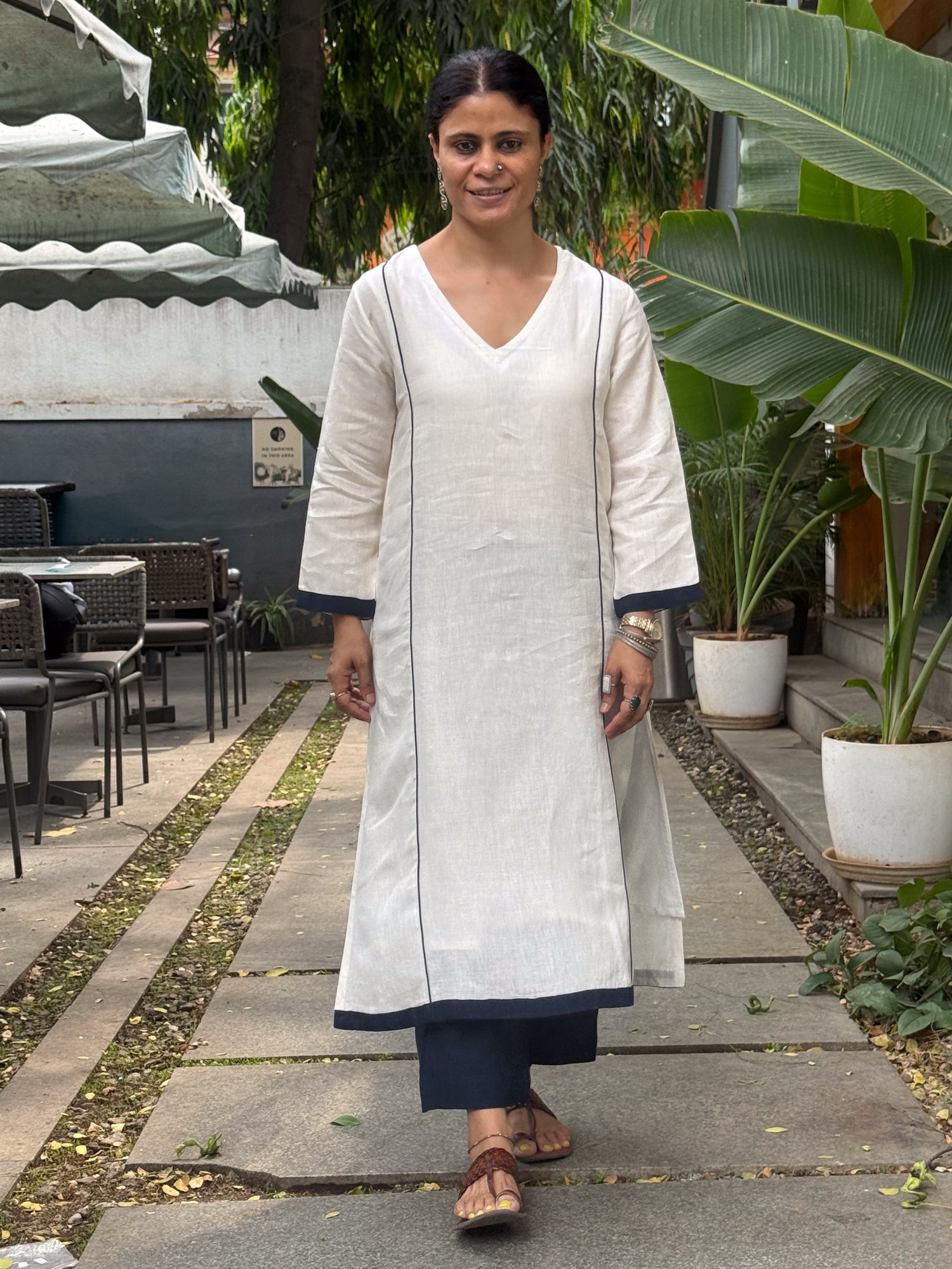 Handloom Linen By Linen Kurta (Copy)