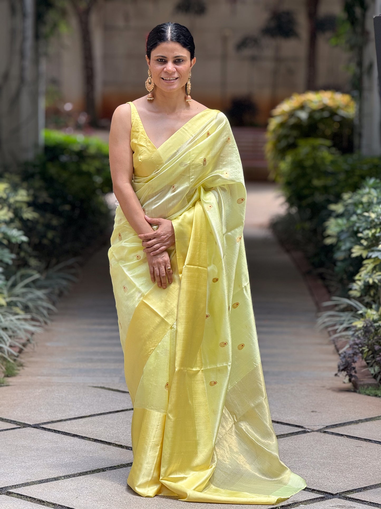 Handloom Chanderi Pattu Silk Saree