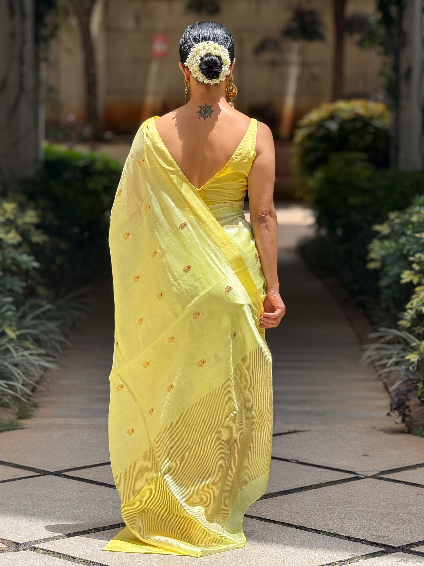 Handloom Chanderi Pattu Silk Saree