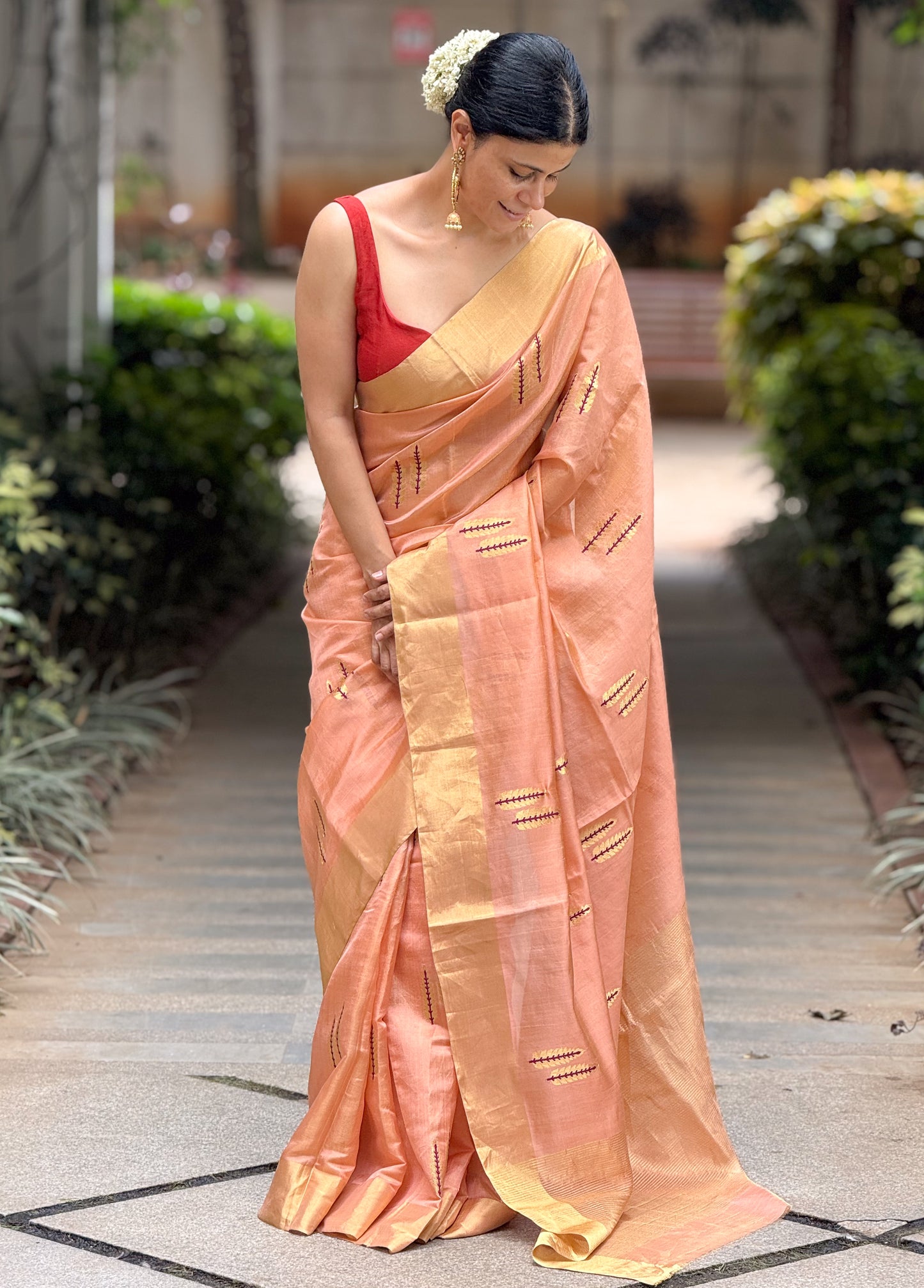 Handloom Tissue Silk Saree
