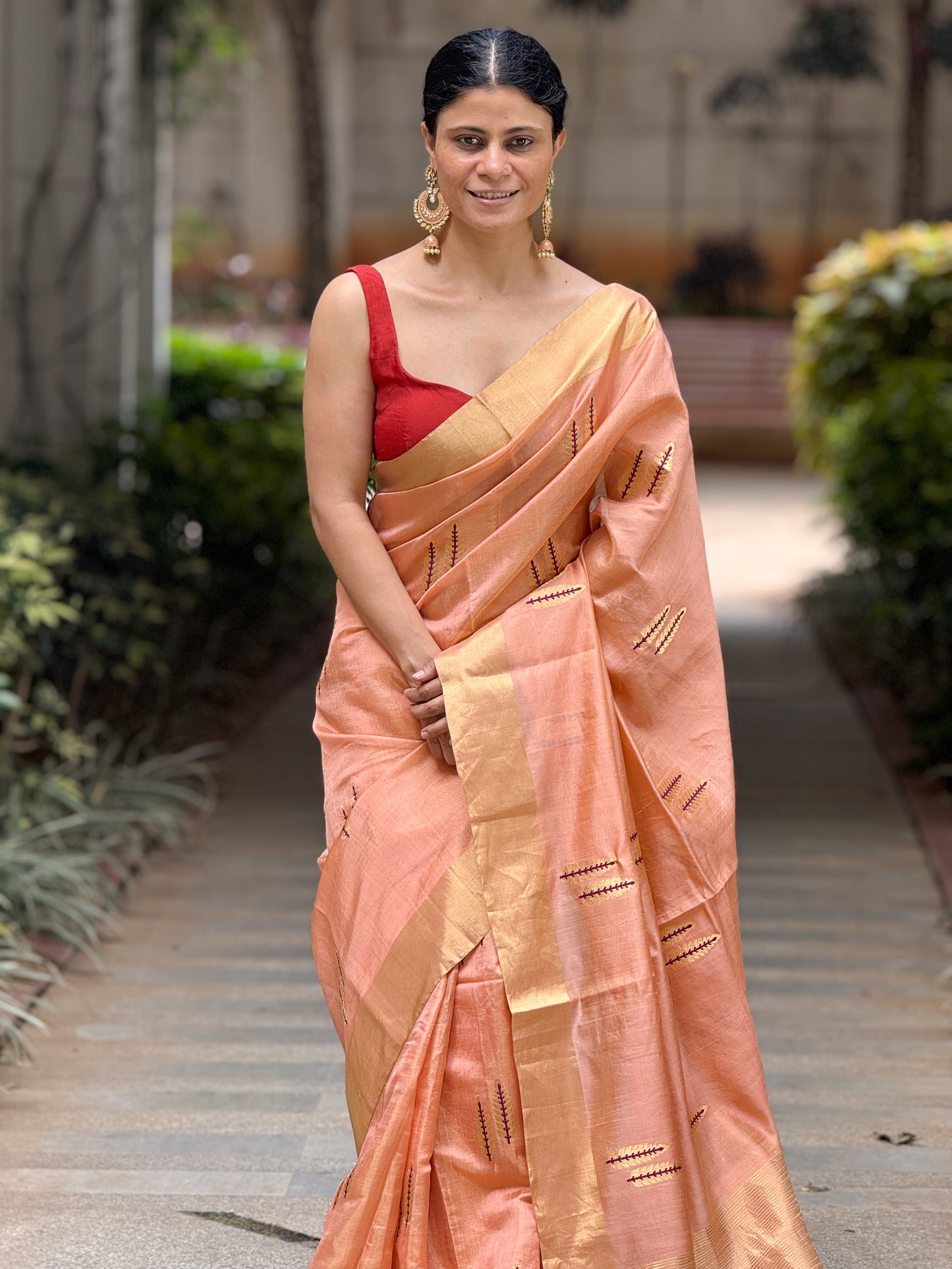 Handloom Tissue Silk Saree