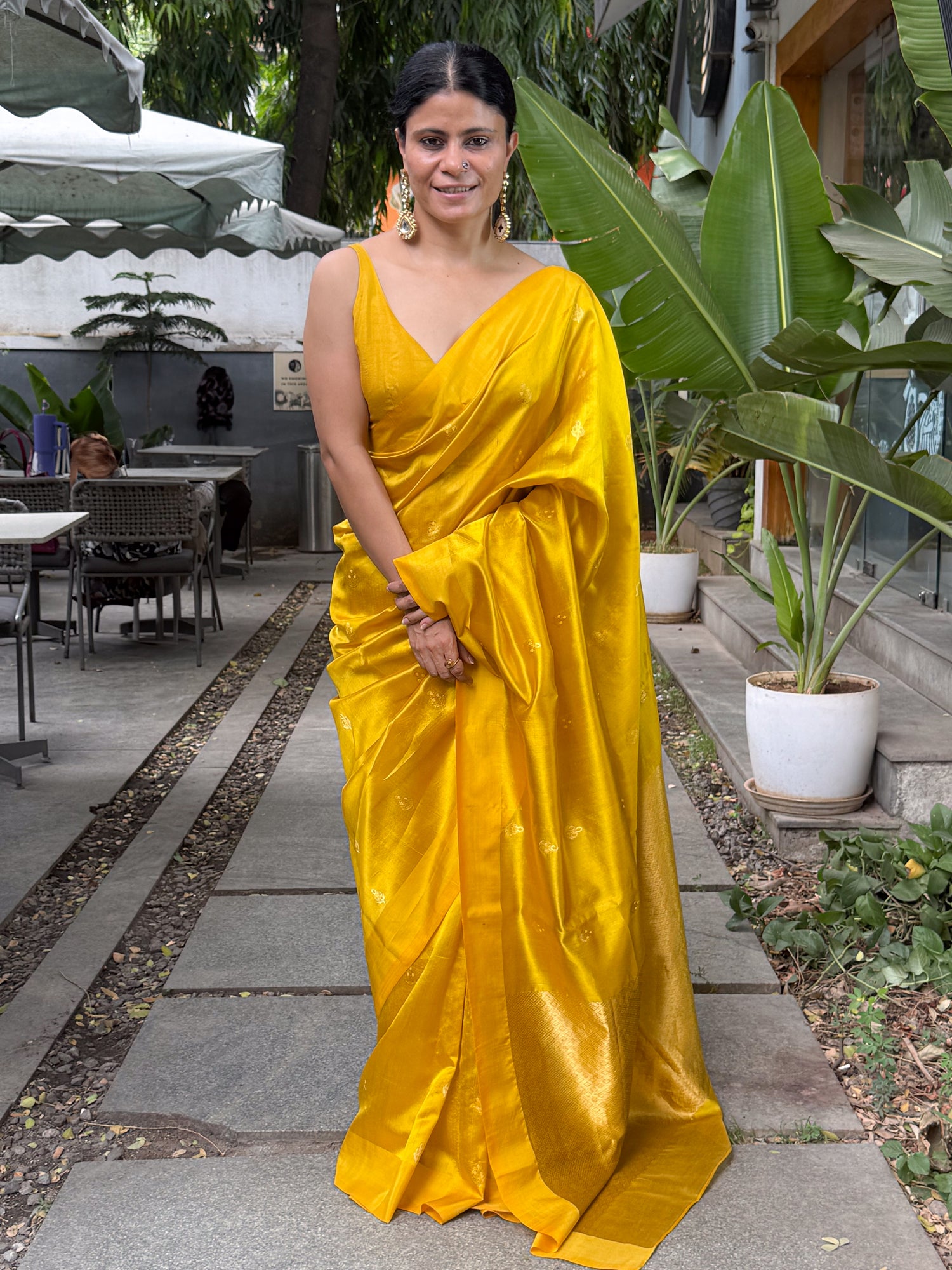 Handloom Chanderi Silk Saree