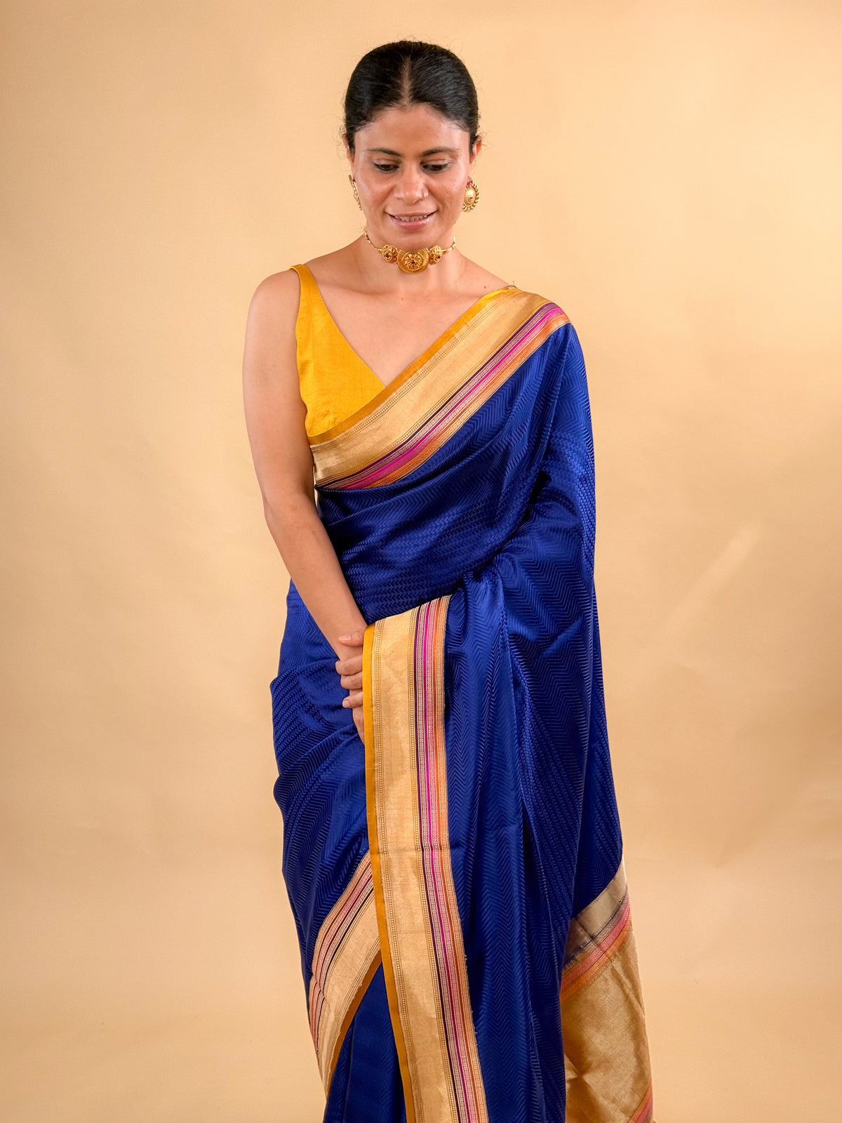 Handwoven  Tanchui Kadwa Katan Silk Banarasi Saree