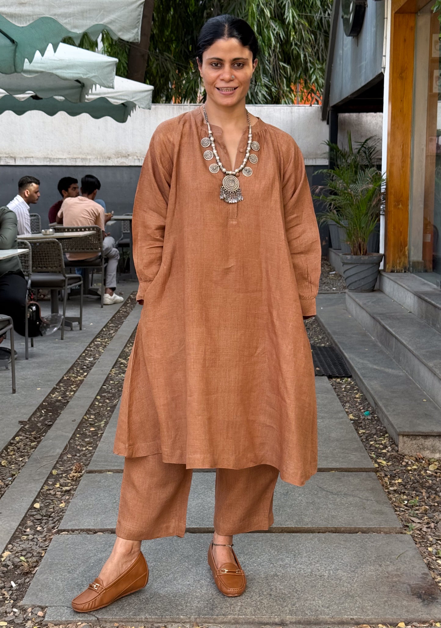 Handloom Linen By Linen Pant
