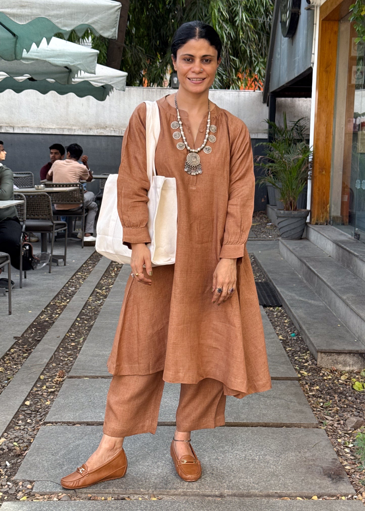 Handloom Linen By Linen Pant