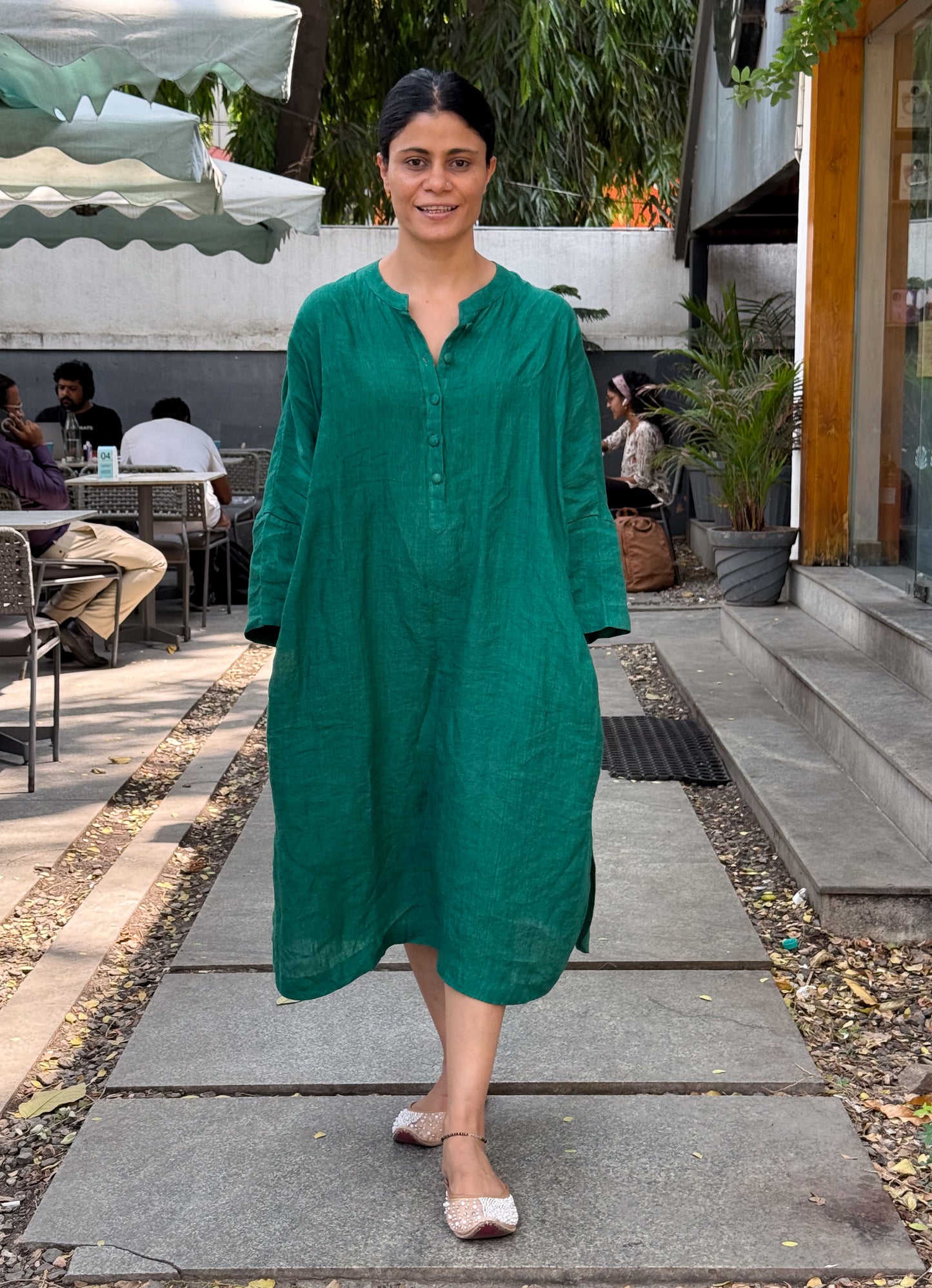 Handloom Linen By Linen Kurta
