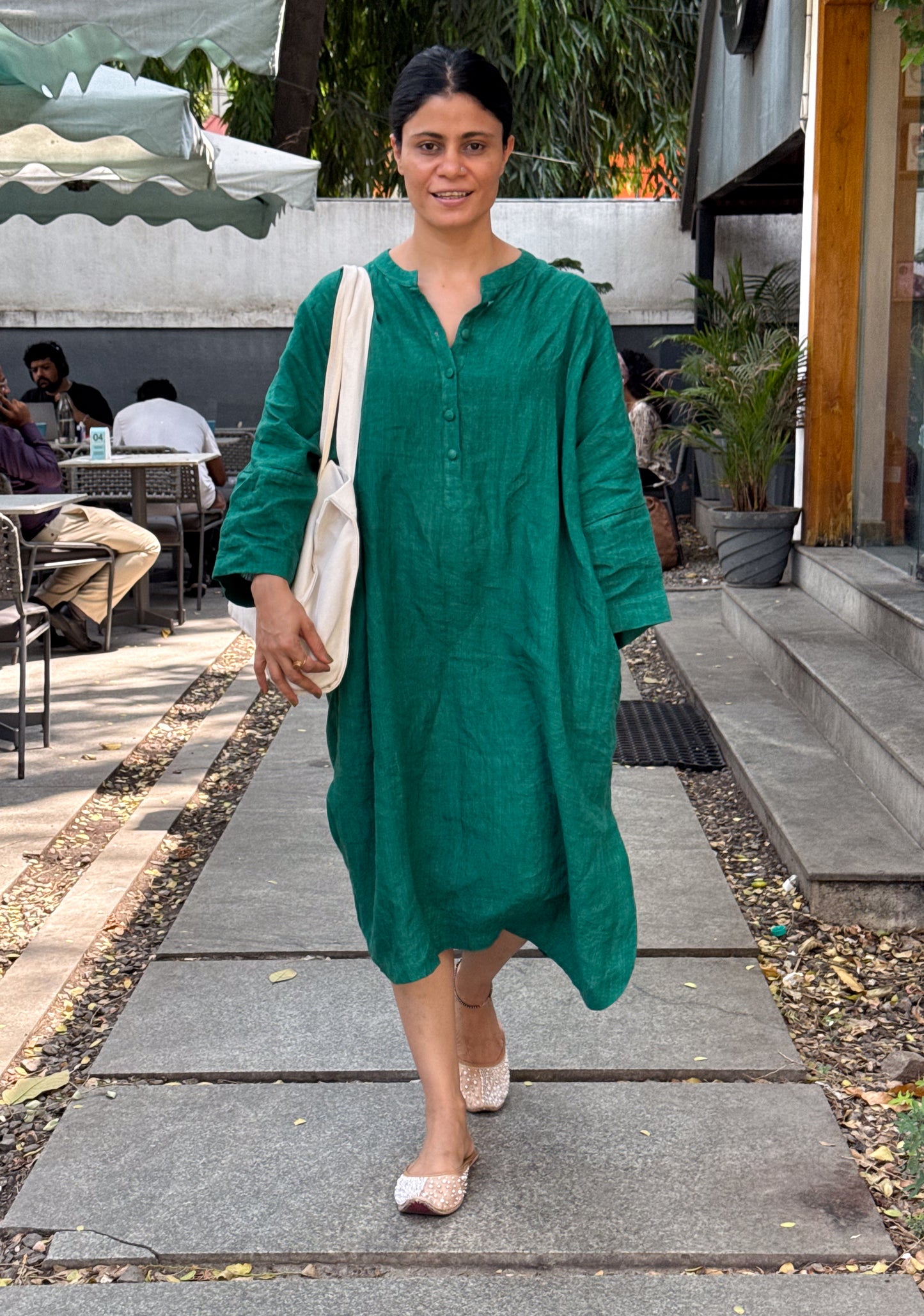 Handloom Linen By Linen Kurta