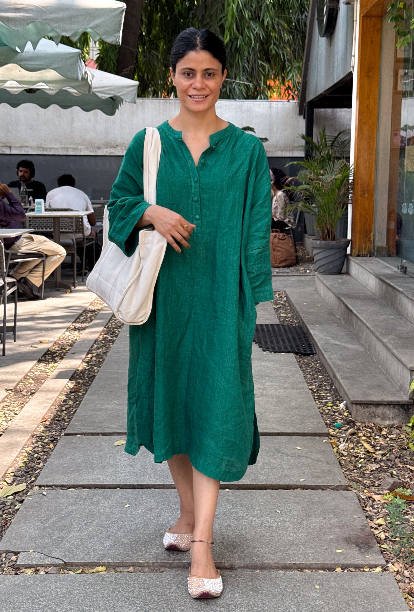 Handloom Linen By Linen Kurta