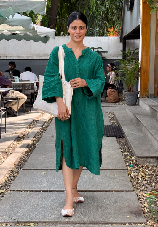 Handloom Linen By Linen Kurta