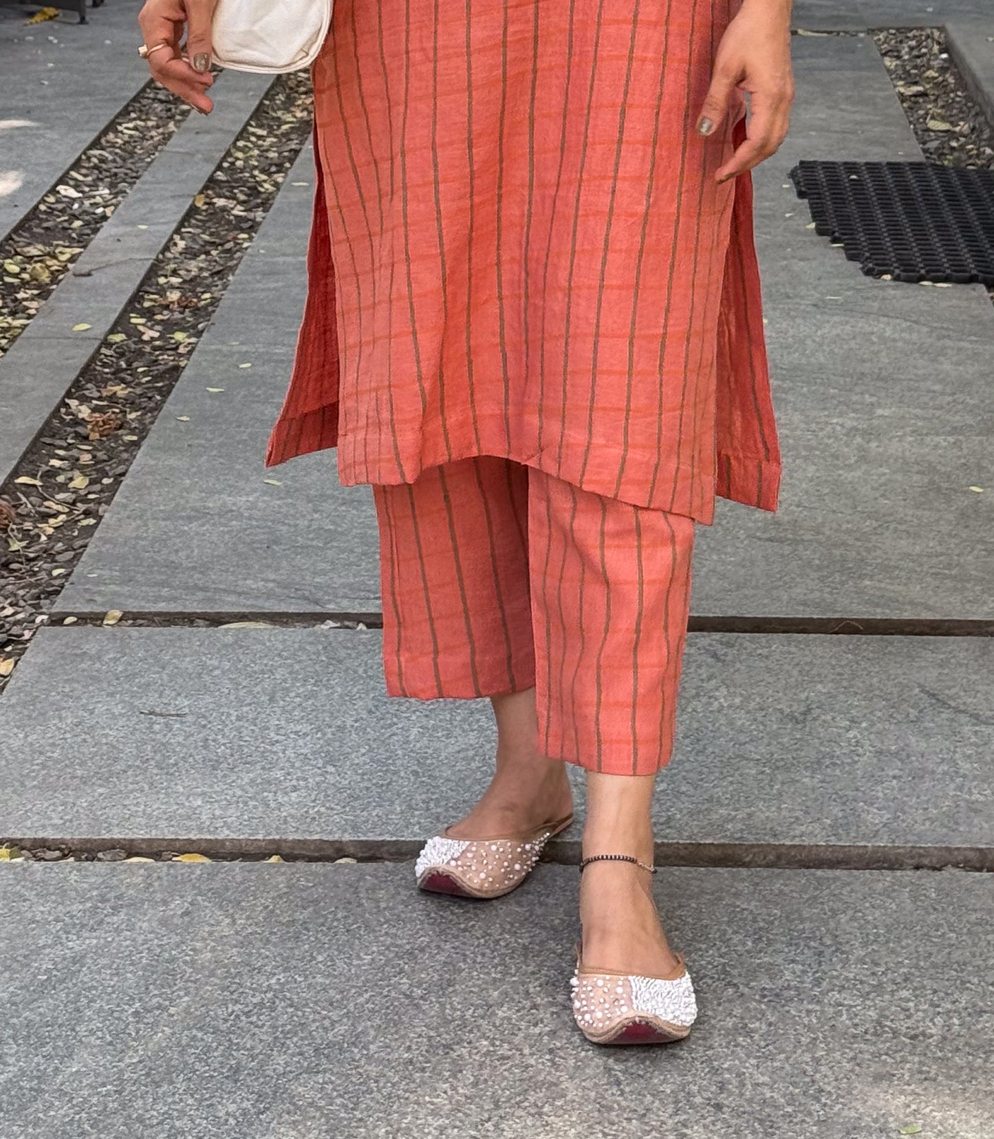 Handloom Linen By Linen Handblock Printed Pant