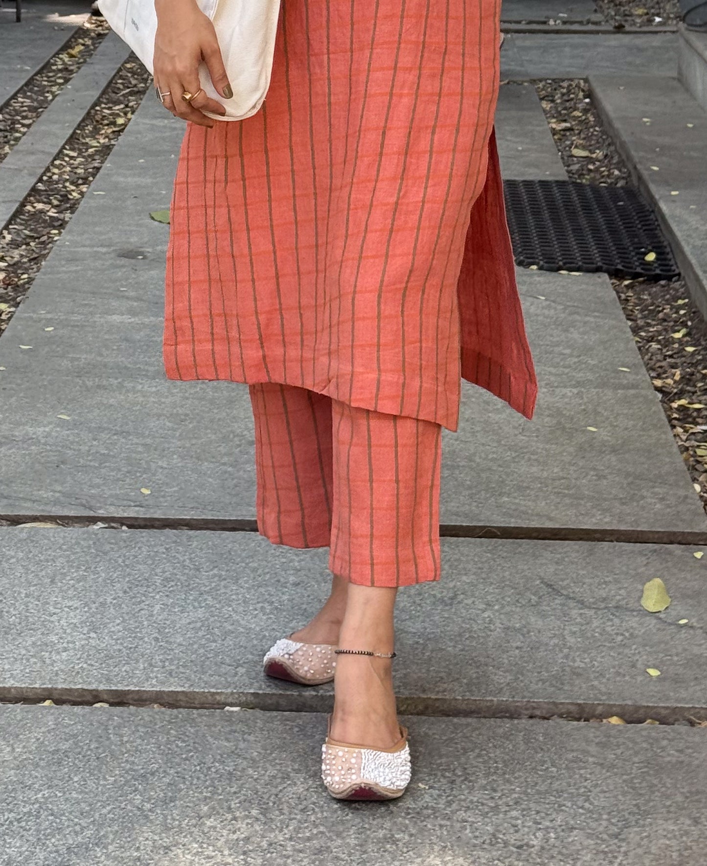 Handloom Linen By Linen Handblock Printed Pant