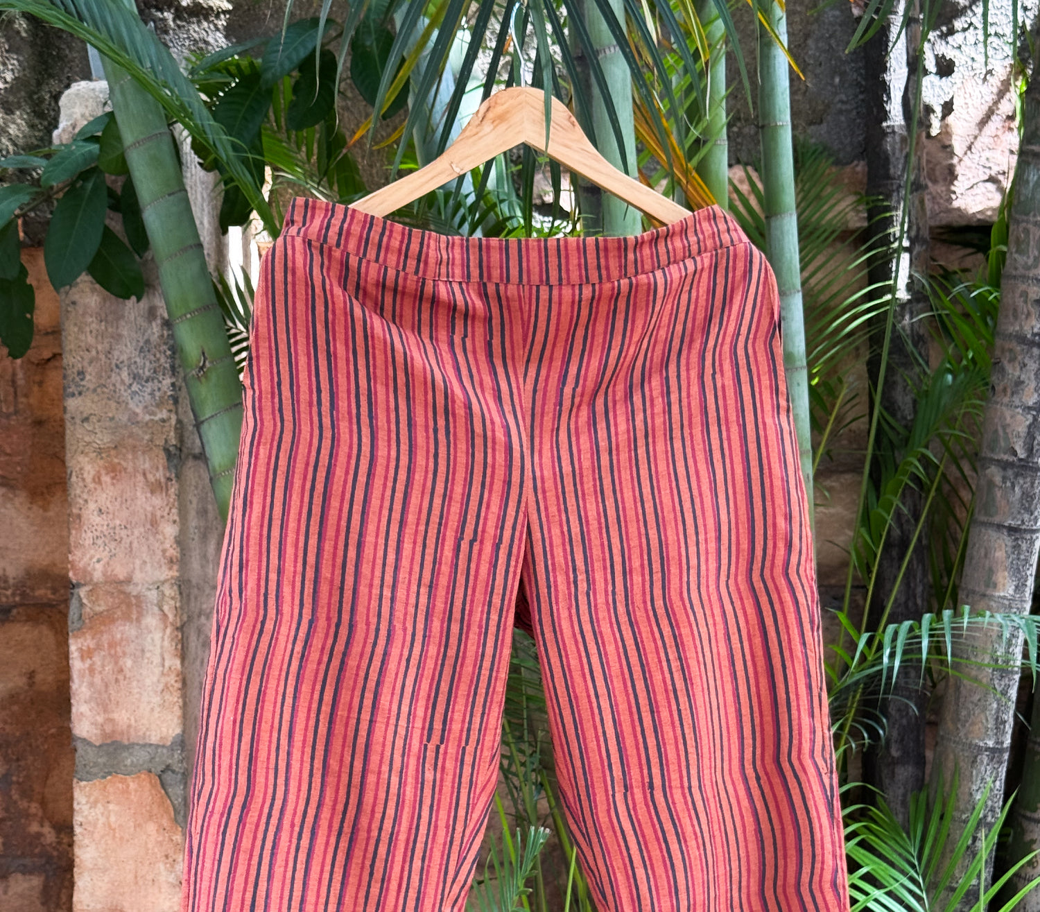 Handloom Linen By Linen Handblock Printed Pant