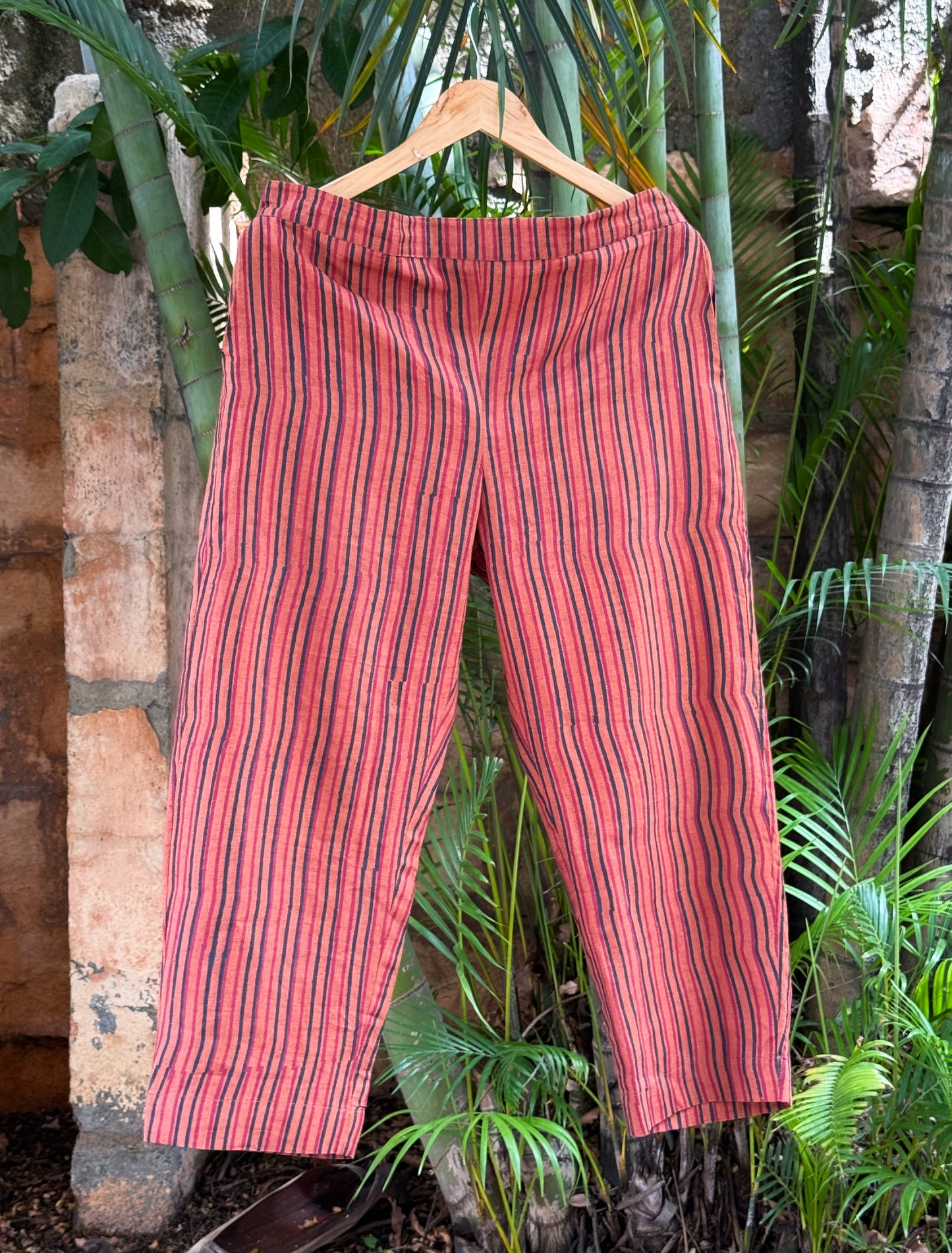 Handloom Linen By Linen Handblock Printed Pant
