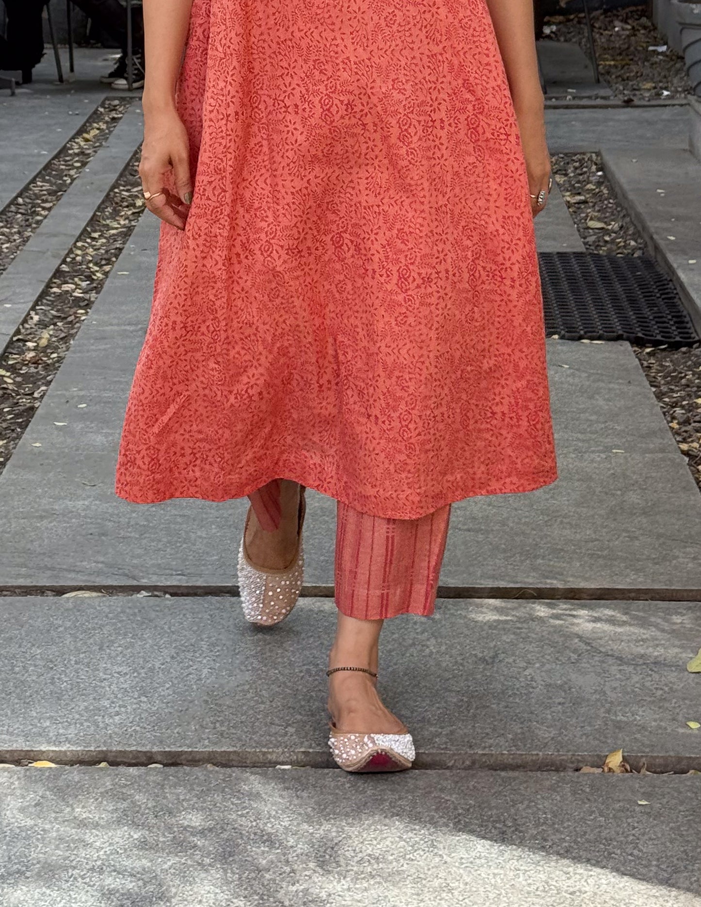 Handloom Linen By Linen Handblock Printed Pant