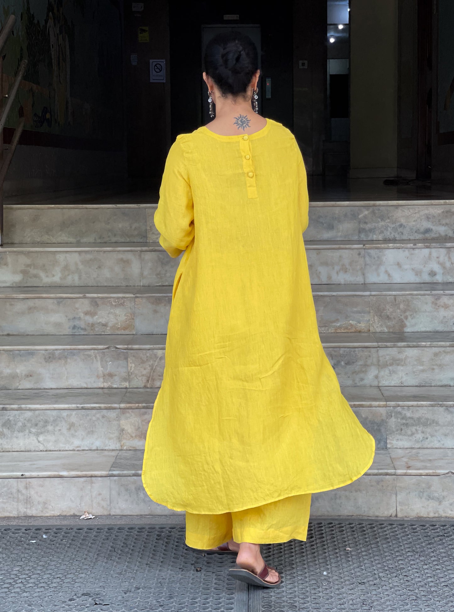Handwoven Linen Co- ord set