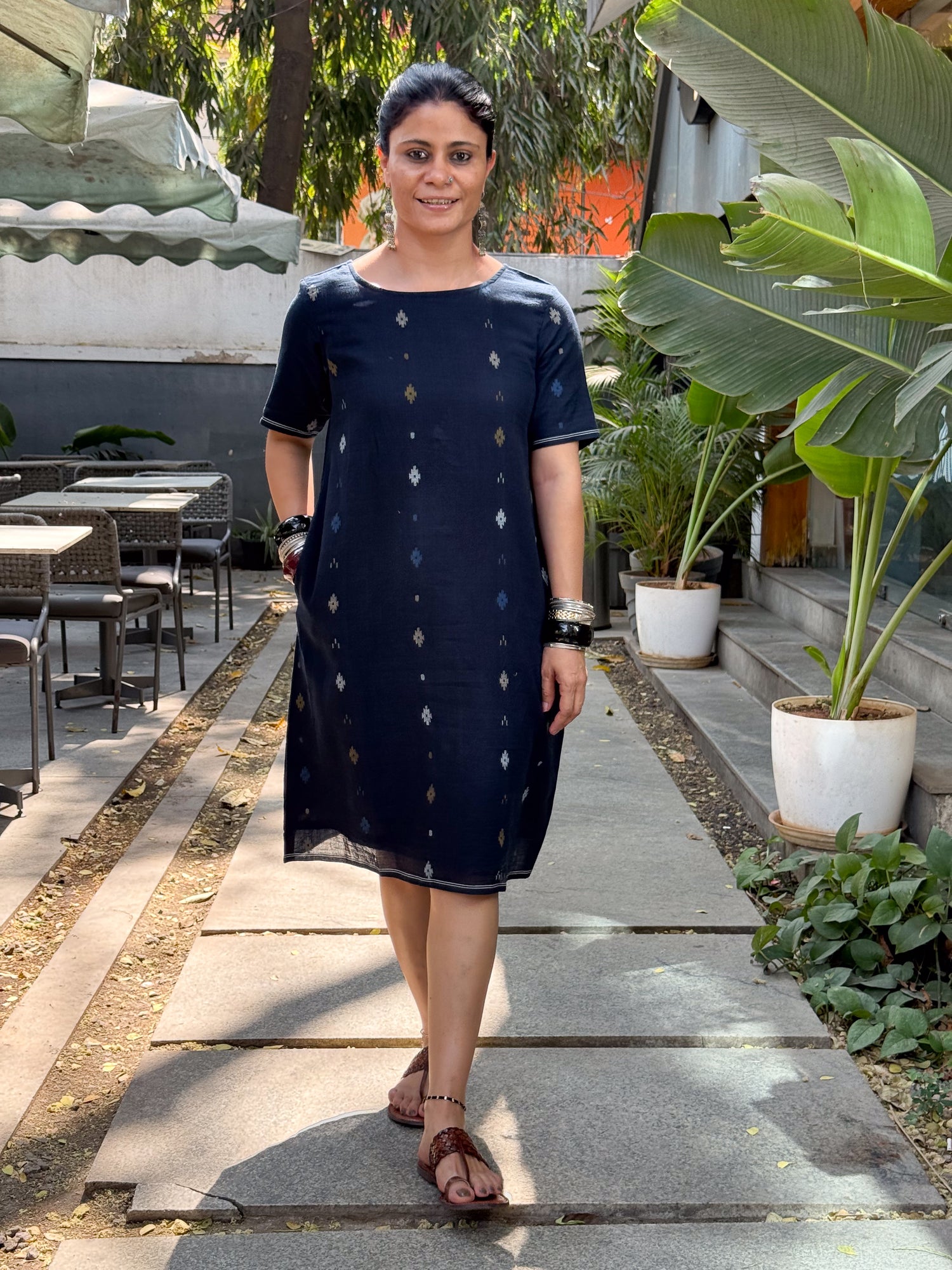 Handwoven Jamdani Dress