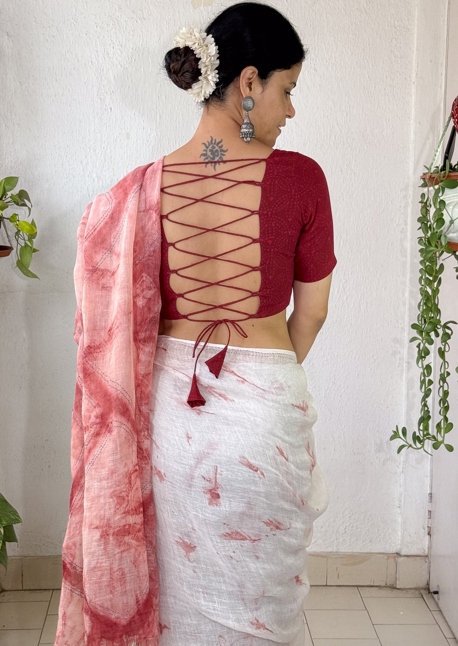 Handmade and Handblock Printed Cotton Blouse