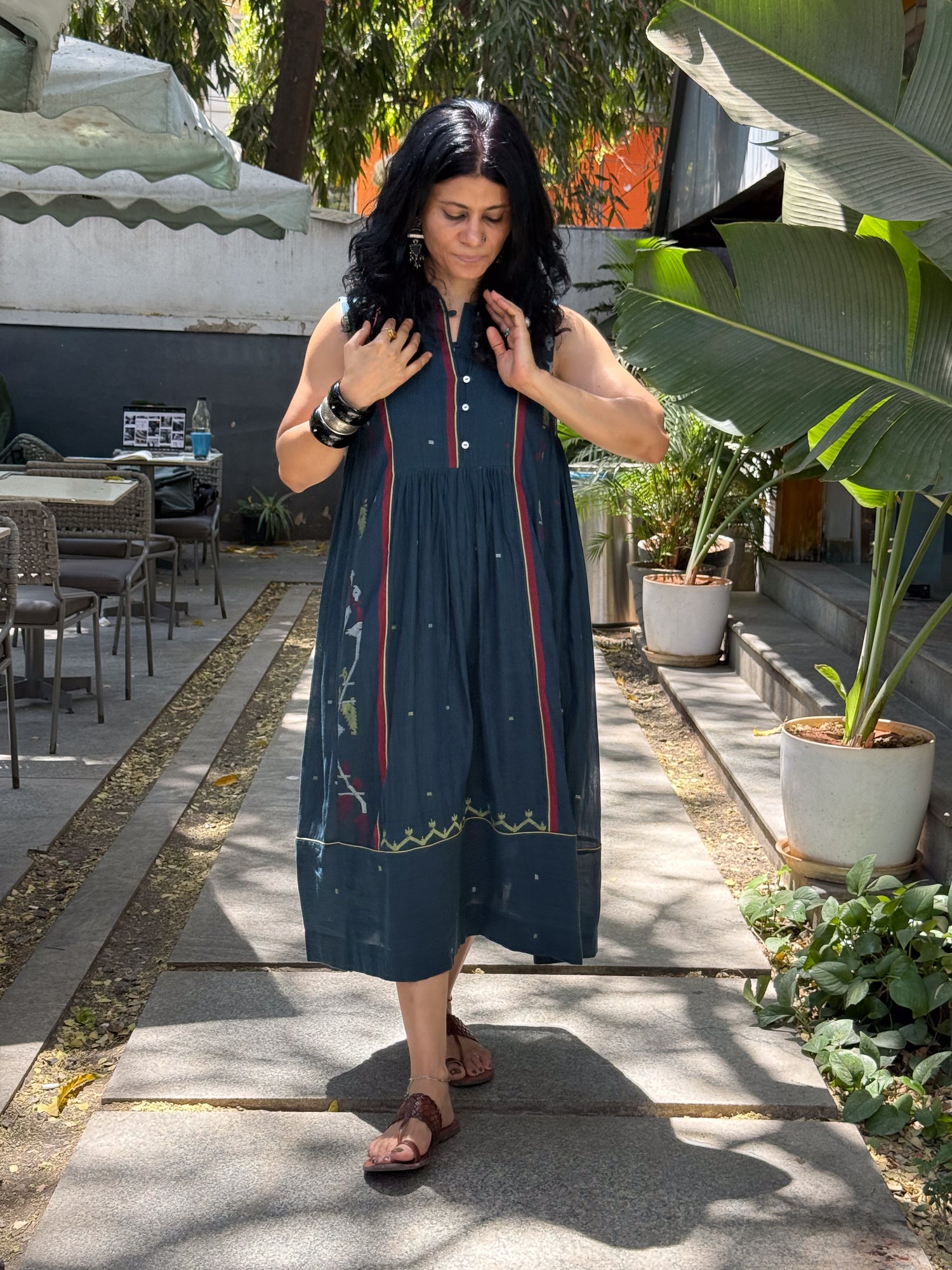 Handwoven Jamdani Dress