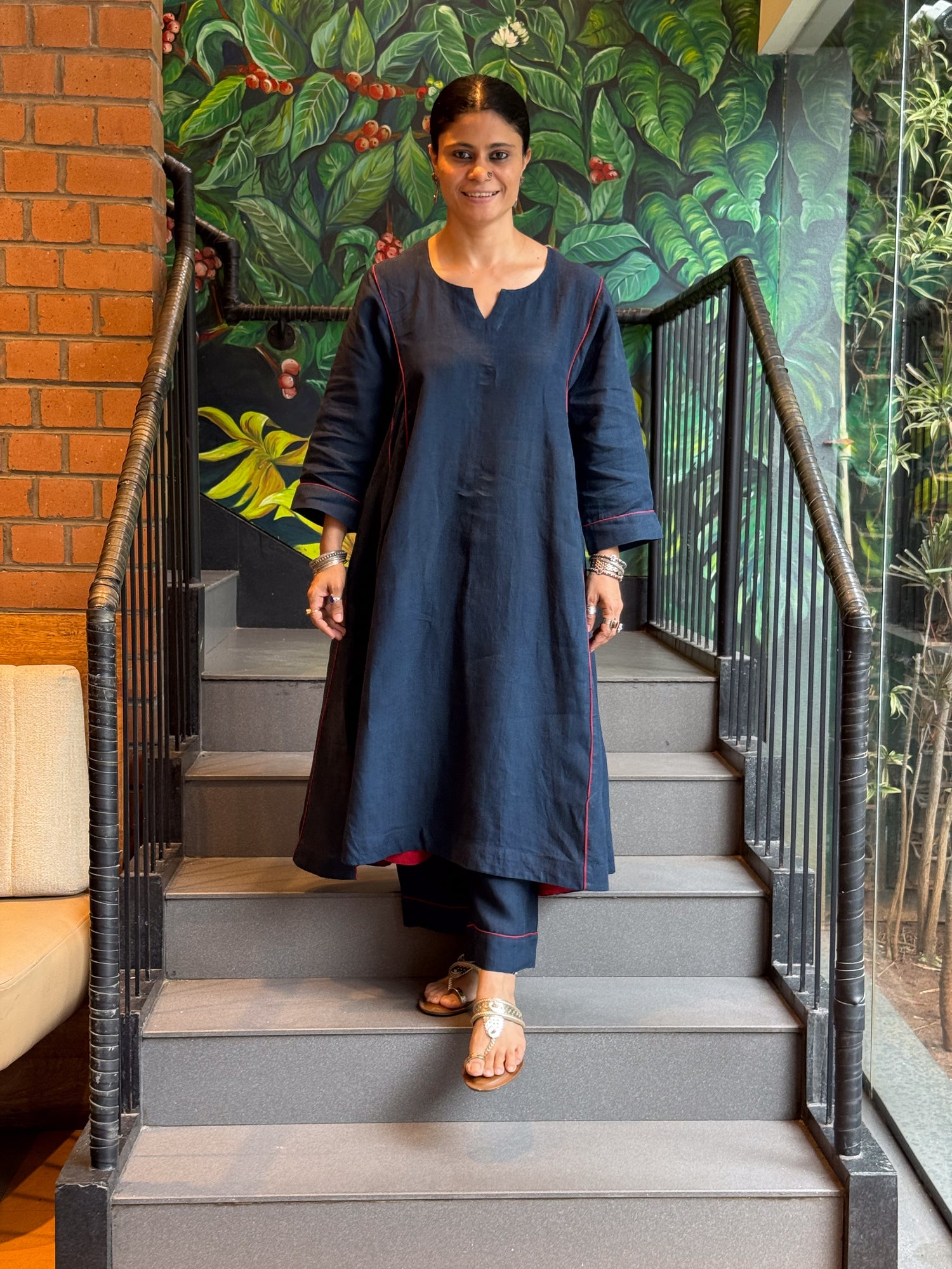 Handloom Linen by Linen Co-Ord Set