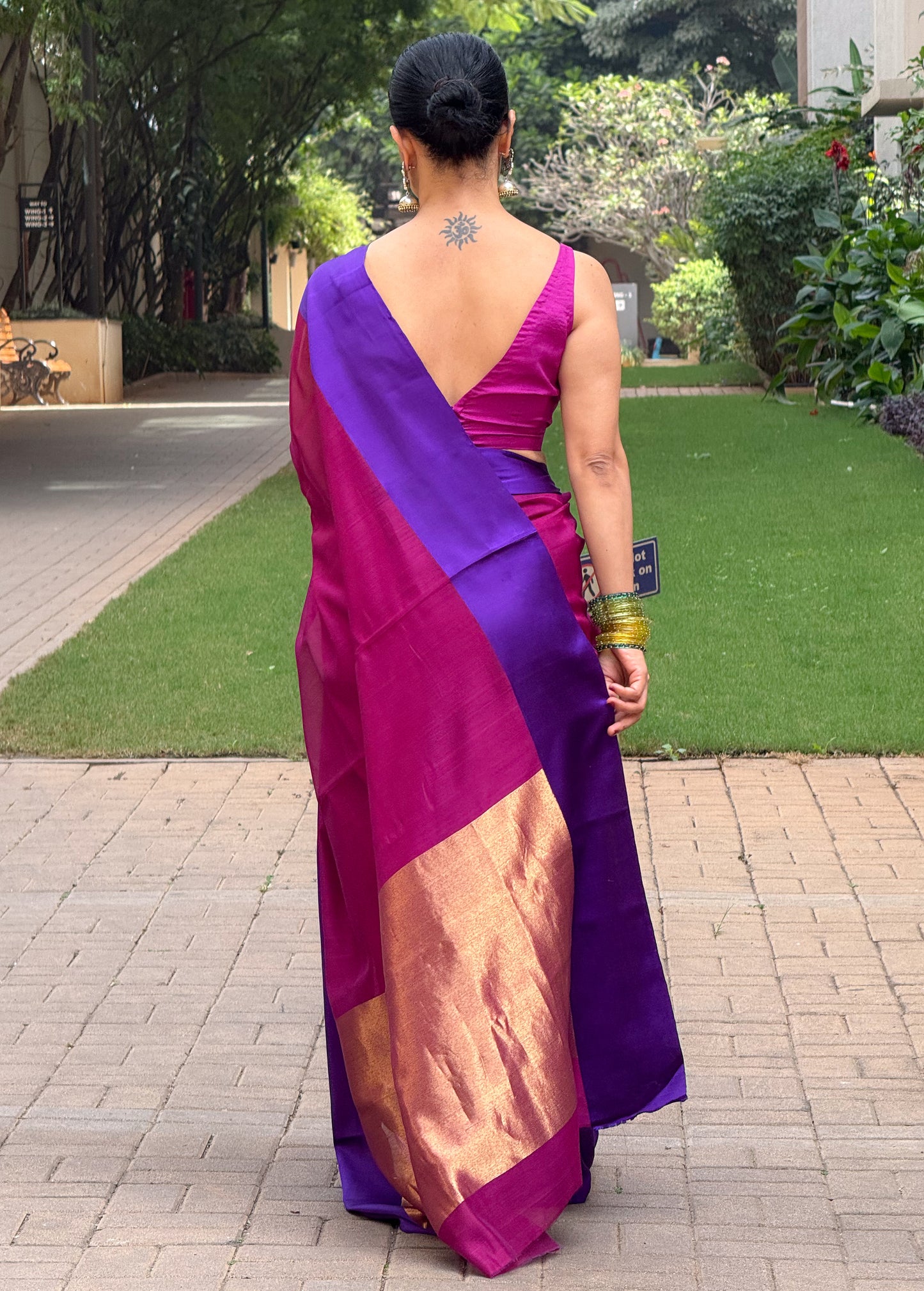 Handloom Chanderi Cotton-Silk Saree