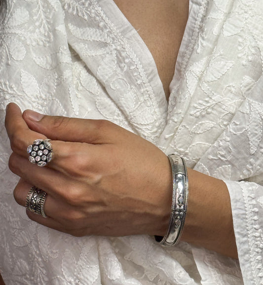 Handmade Silver Bangles