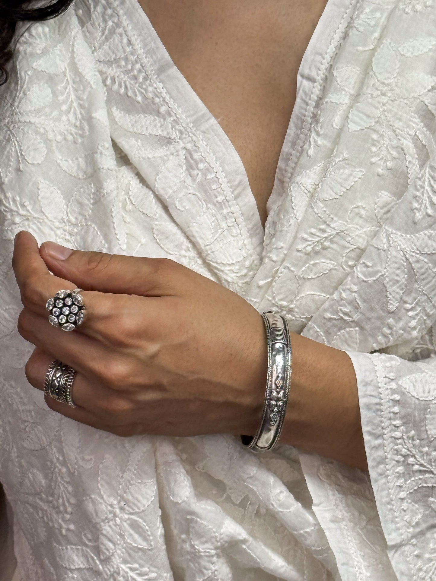 Handmade Silver Bangles