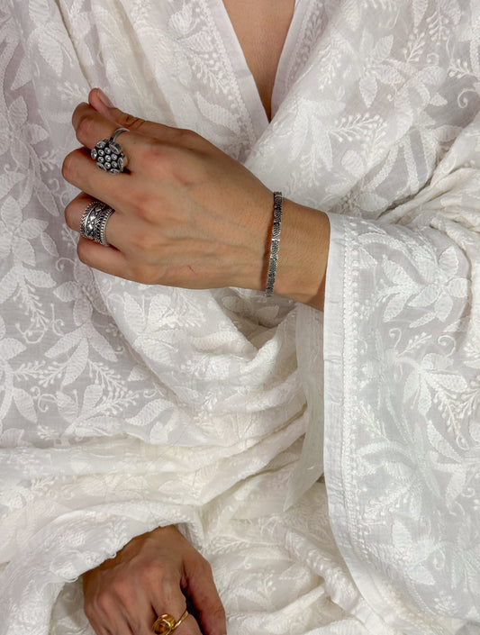 Handmade Silver Bangles.