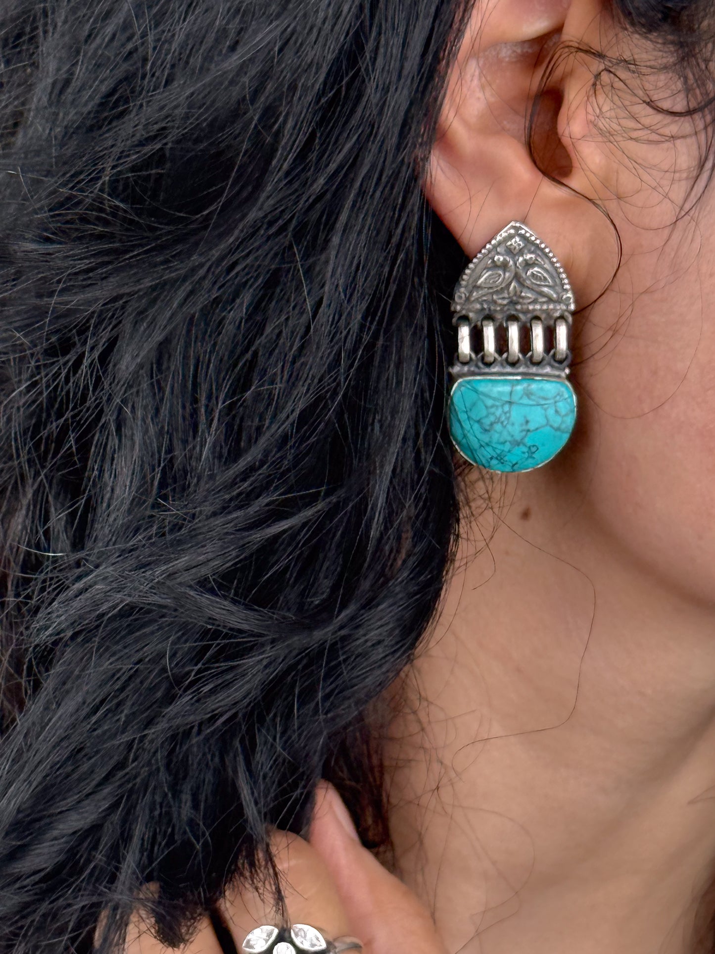 Handmade Silver Earring.