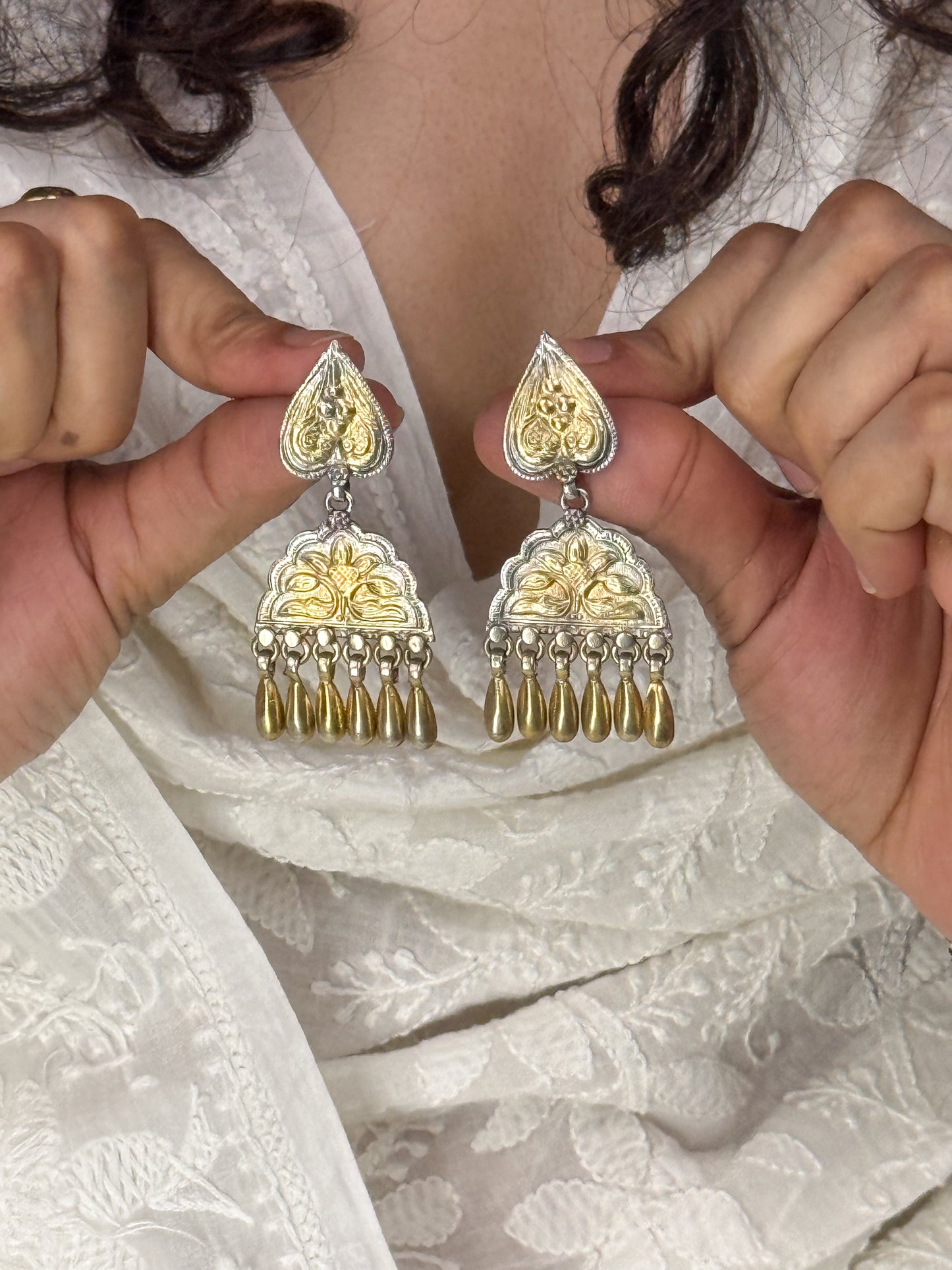 Handmade Silver Earring.