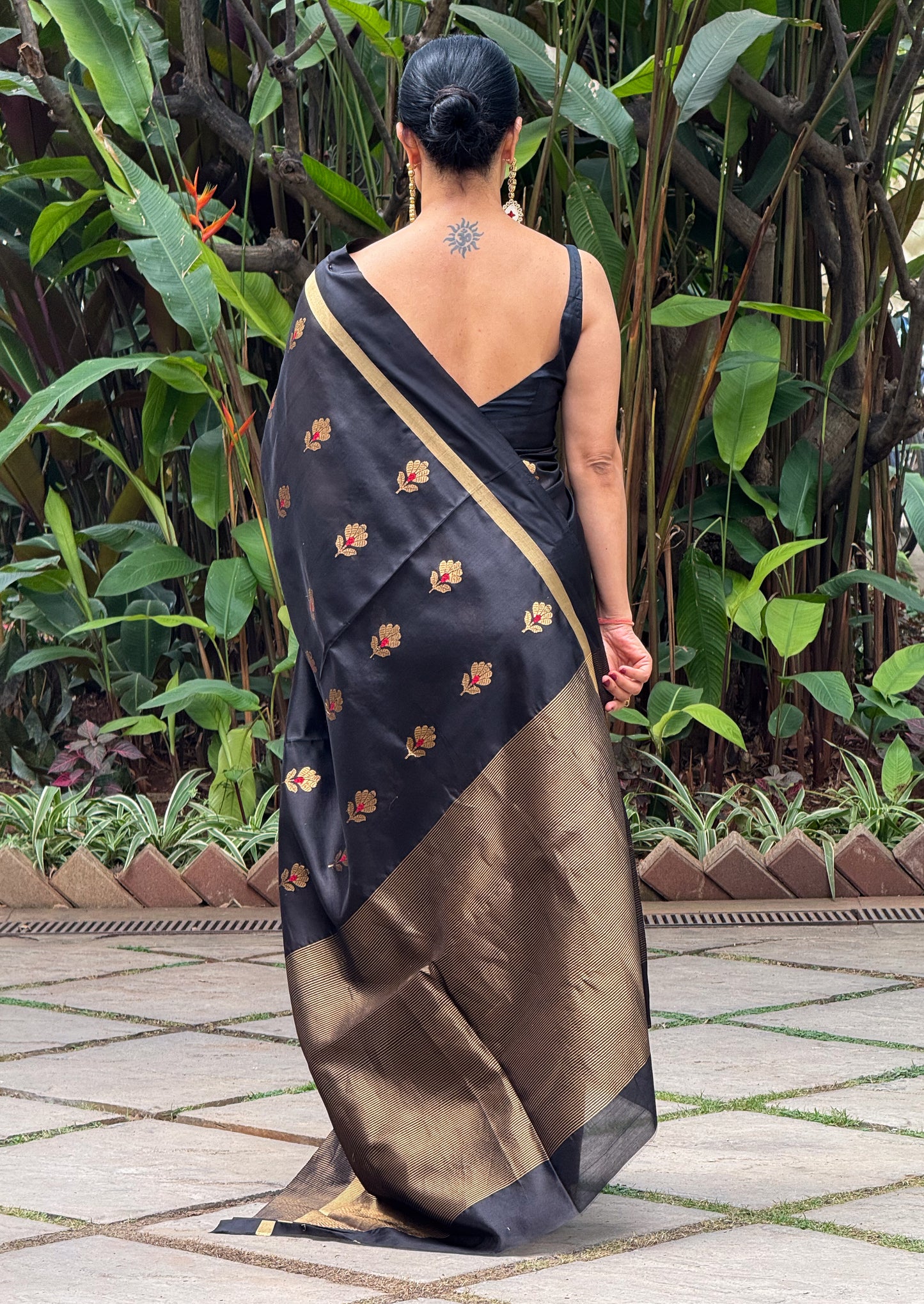 Handloom Chanderi Pattu Silk Saree