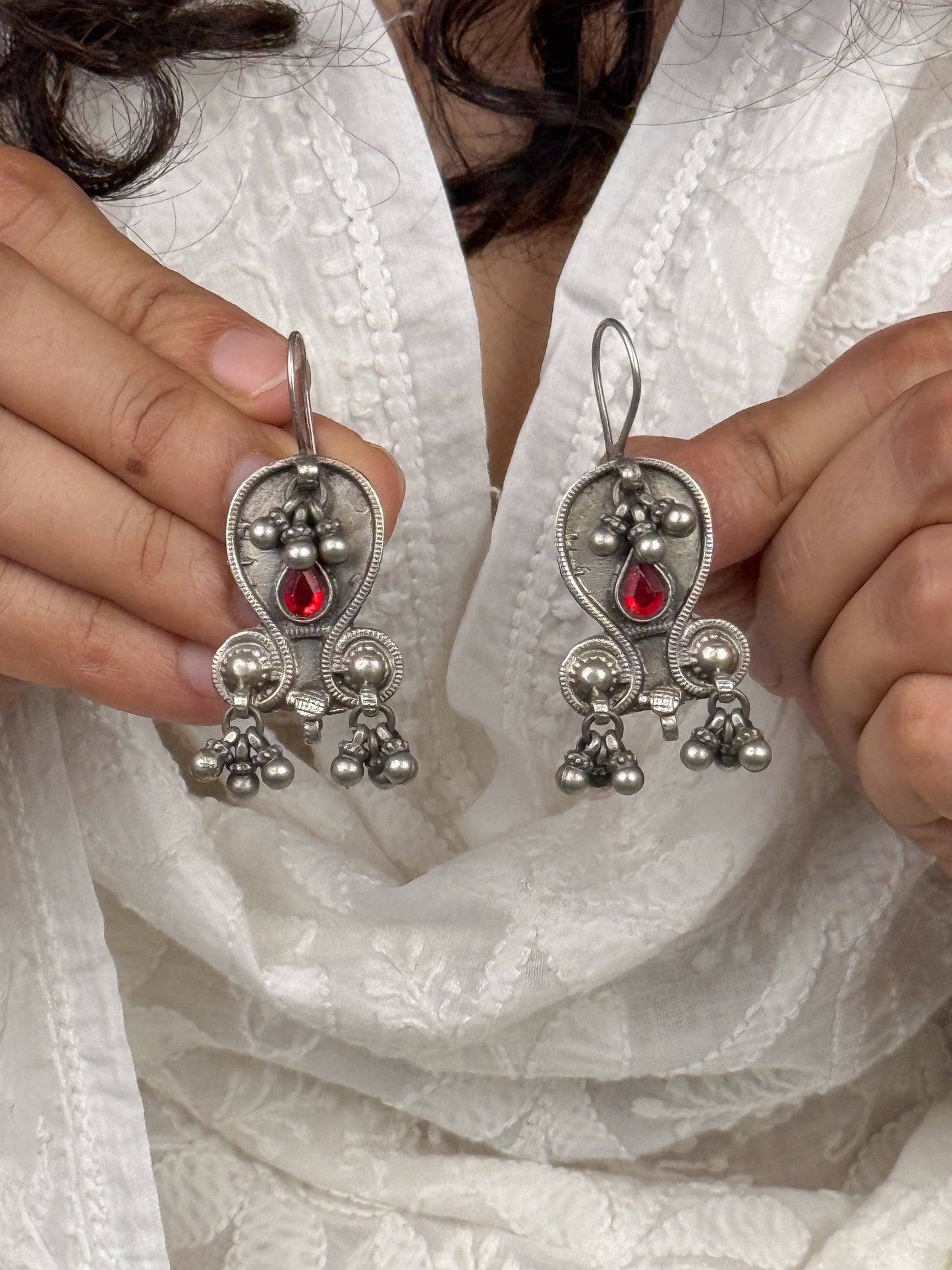 Handmade Silver Earring.