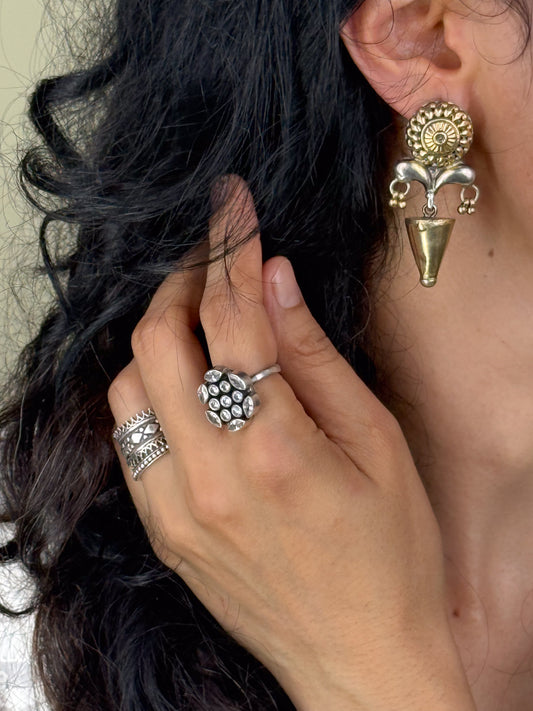 Handmade Silver Earring.