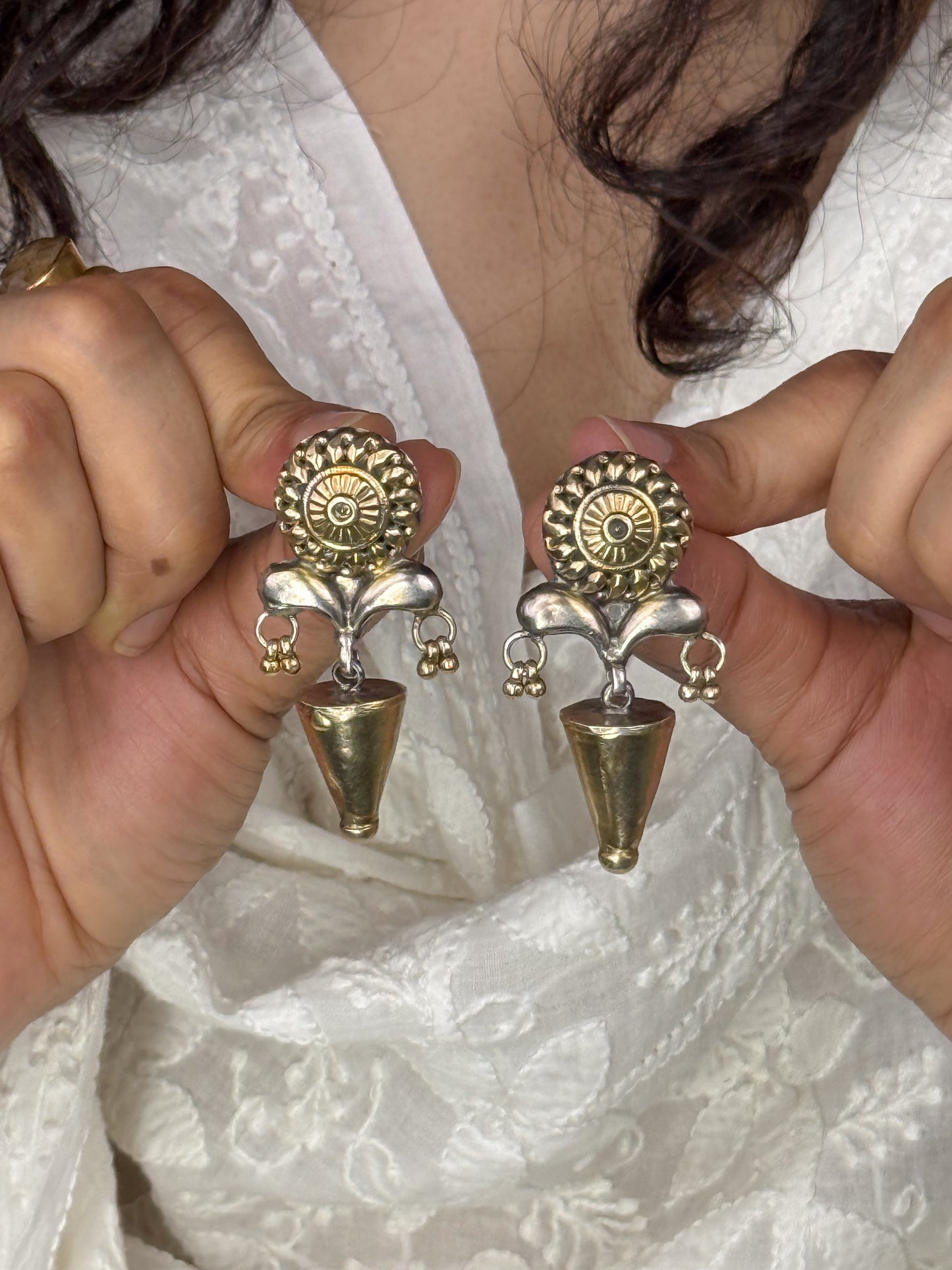 Handmade Silver Earring.