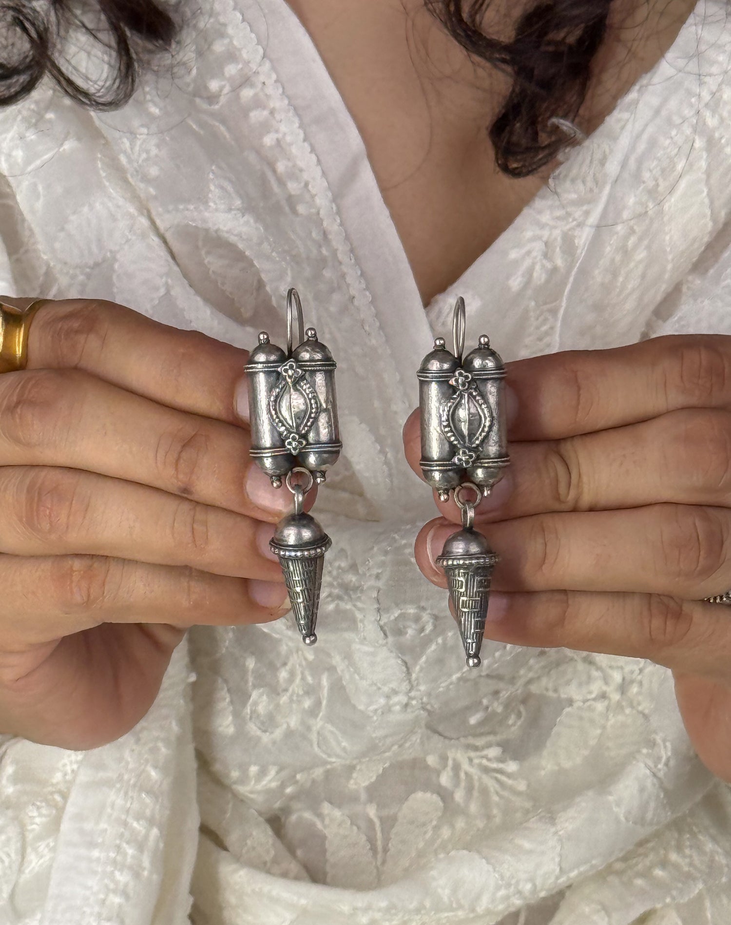 Handmade Silver Earring.