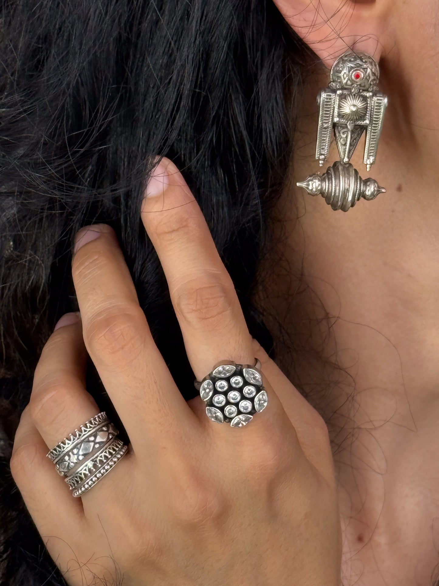 Handmade Silver Earring