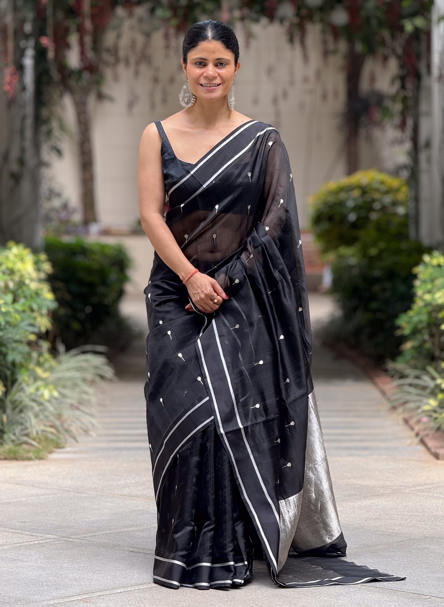 Handloom Chanderi Silk Saree